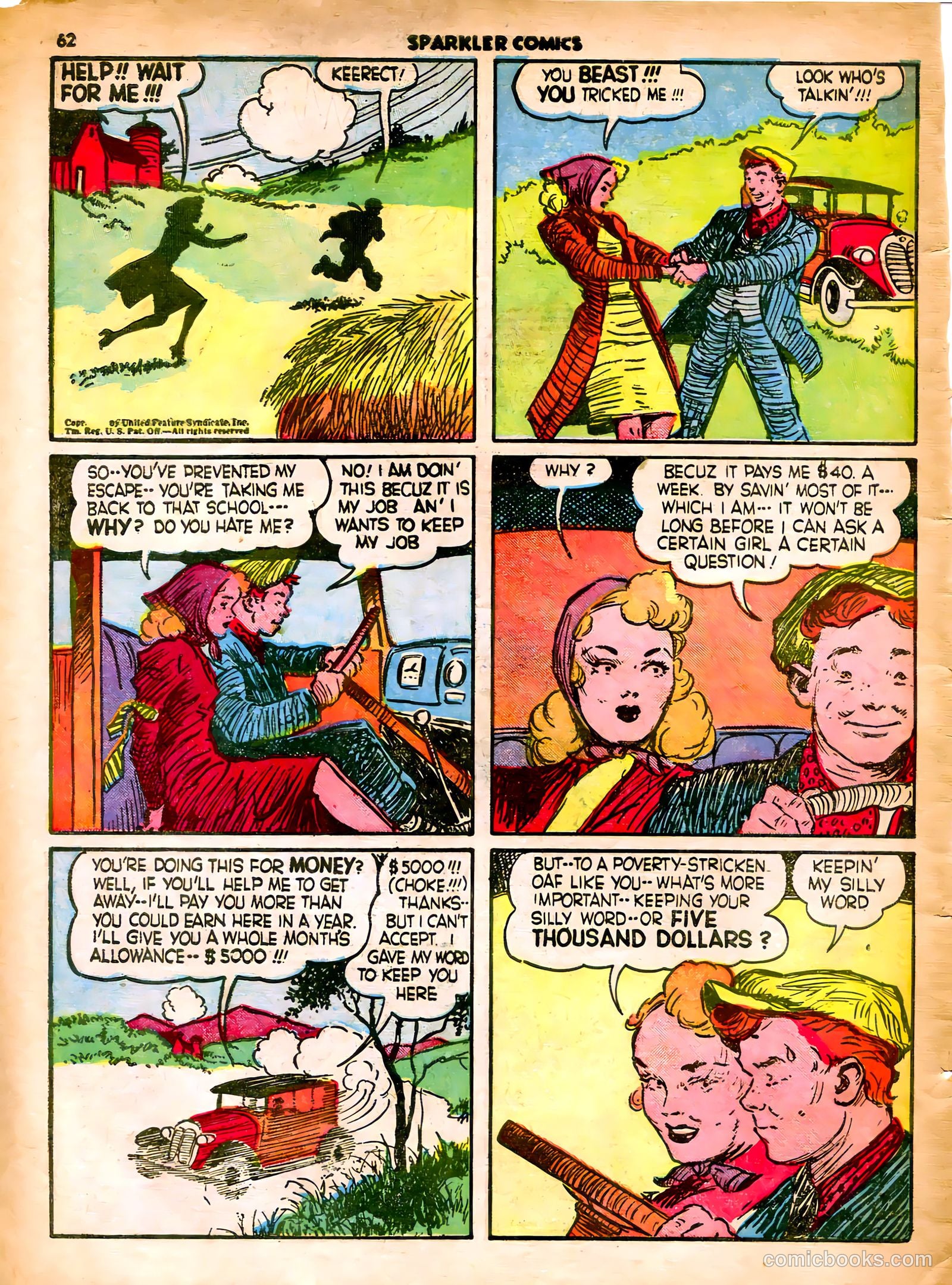 Sparkle Comics #8 — page 52 of 56