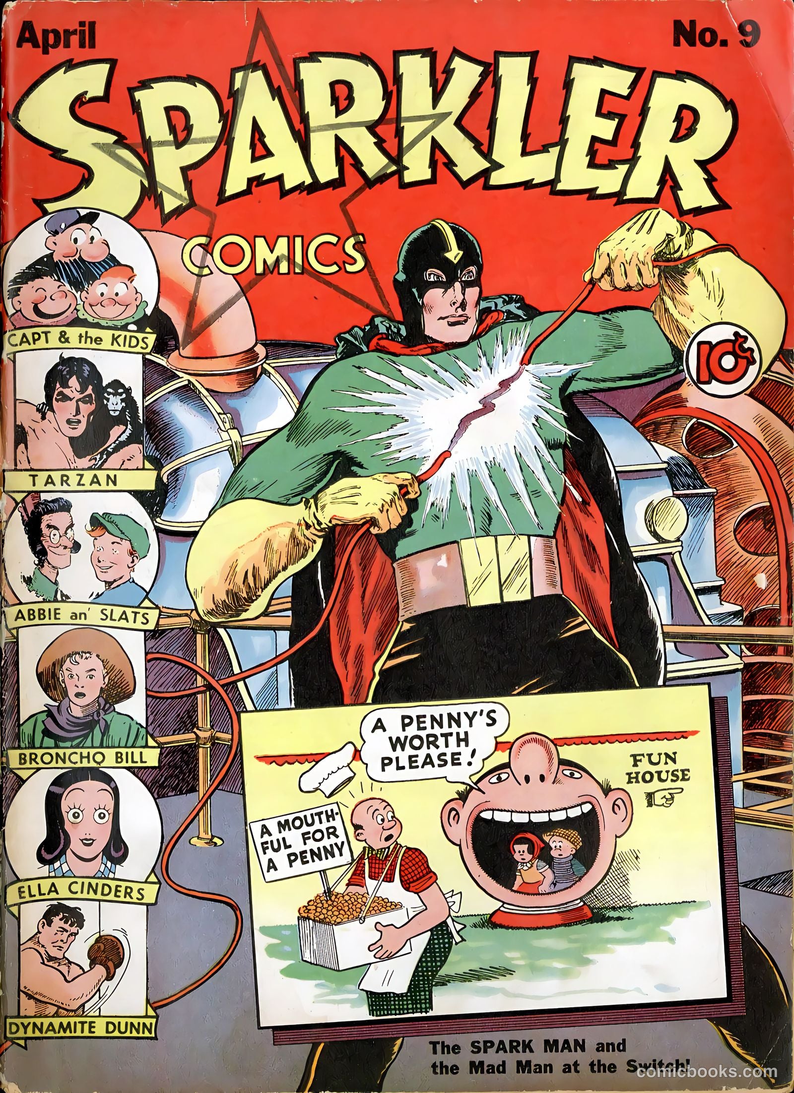Sparkle Comics #9 — page 1 of 55