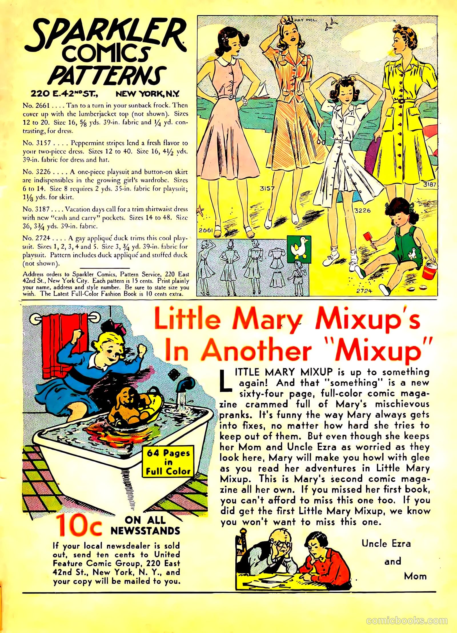 Sparkler Comics #1 — page 67 of 68