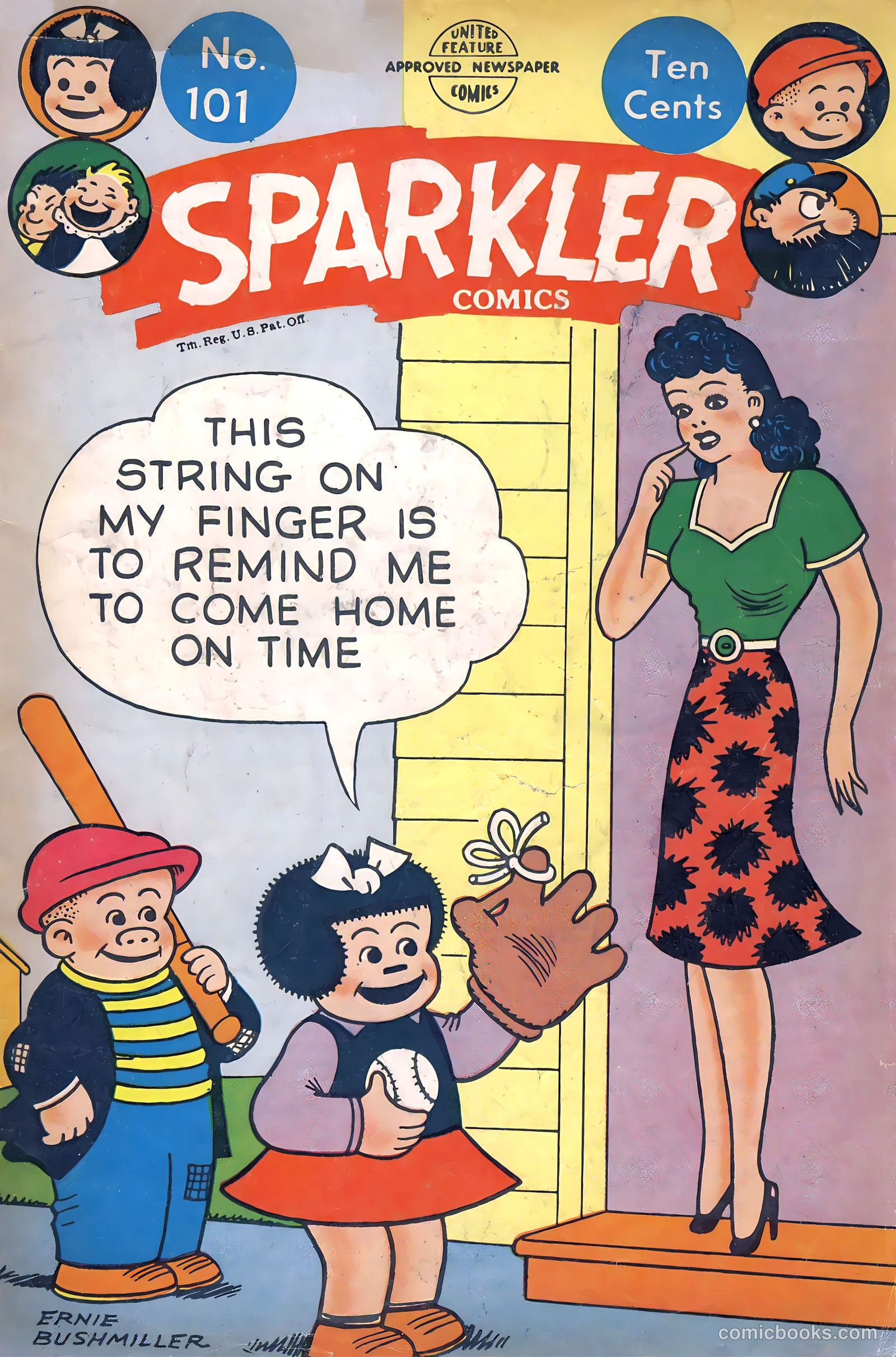Sparkler Comics #101 — page 1 of 26