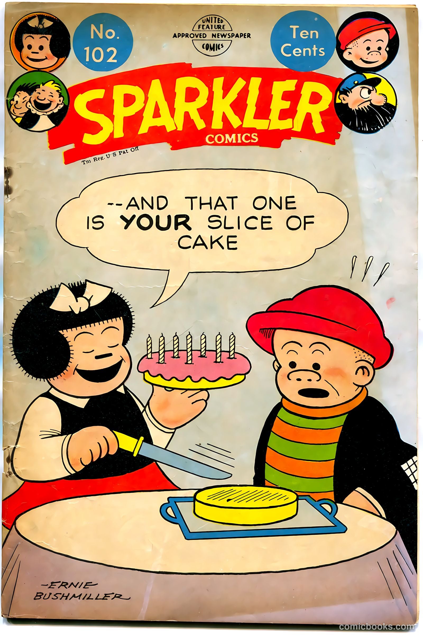 Sparkler Comics #102 — page 1 of 26