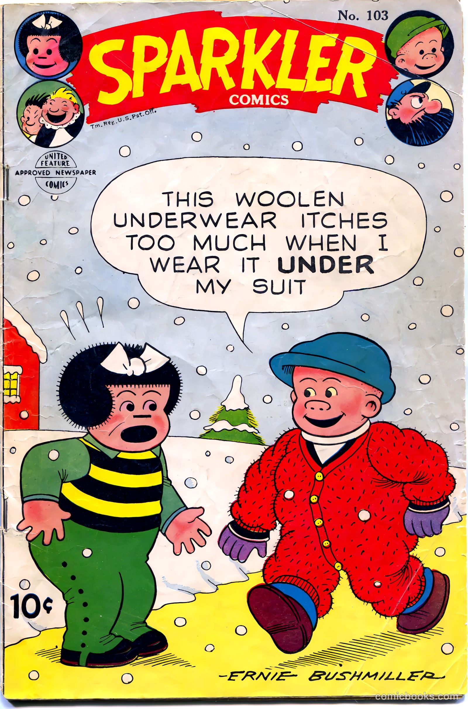Sparkler Comics #103 — page 1 of 25