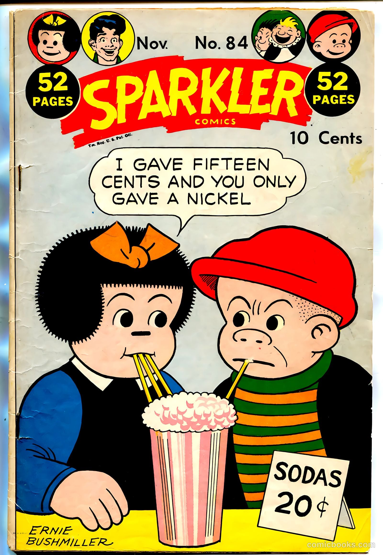 Sparkler Comics #84 — page 1 of 36