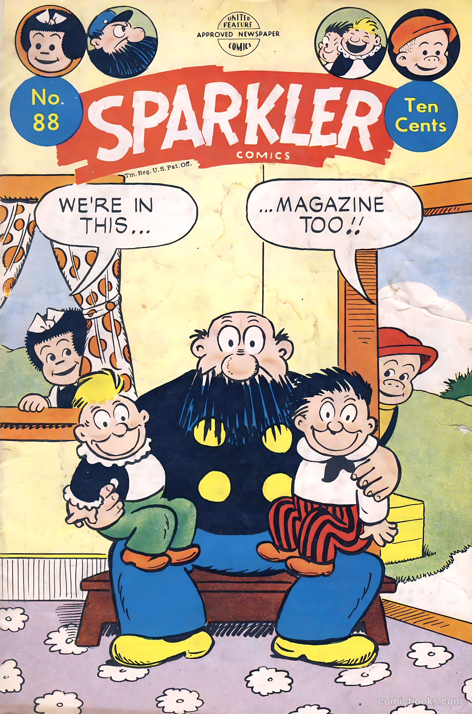 Sparkler Comics #88 — page 1 of 28
