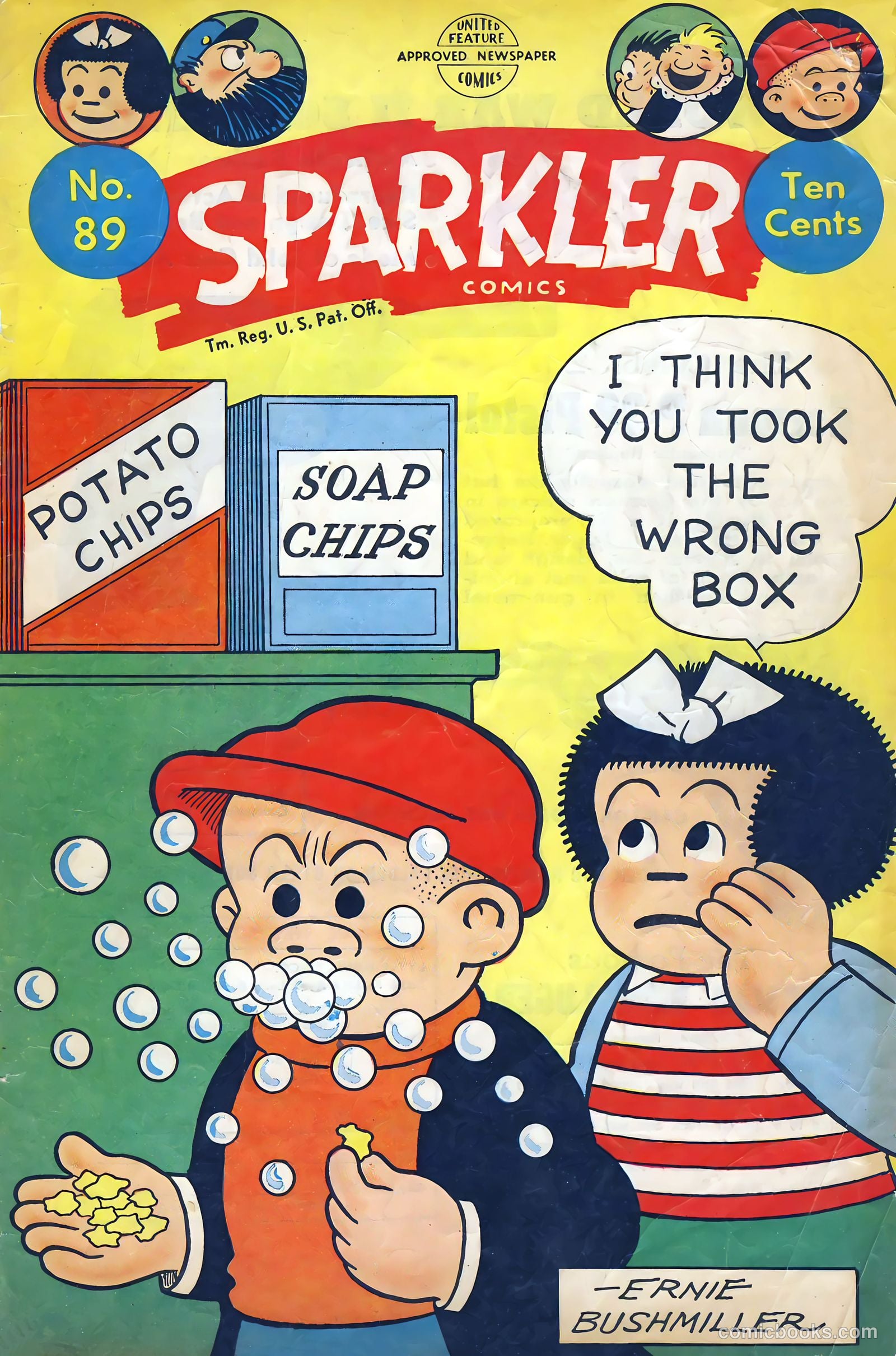 Sparkler Comics #89 — page 1 of 27