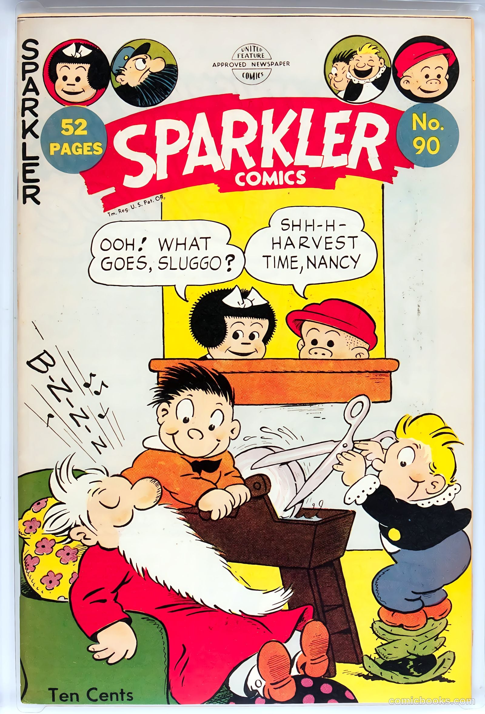 Sparkler Comics #90 — page 1 of 31