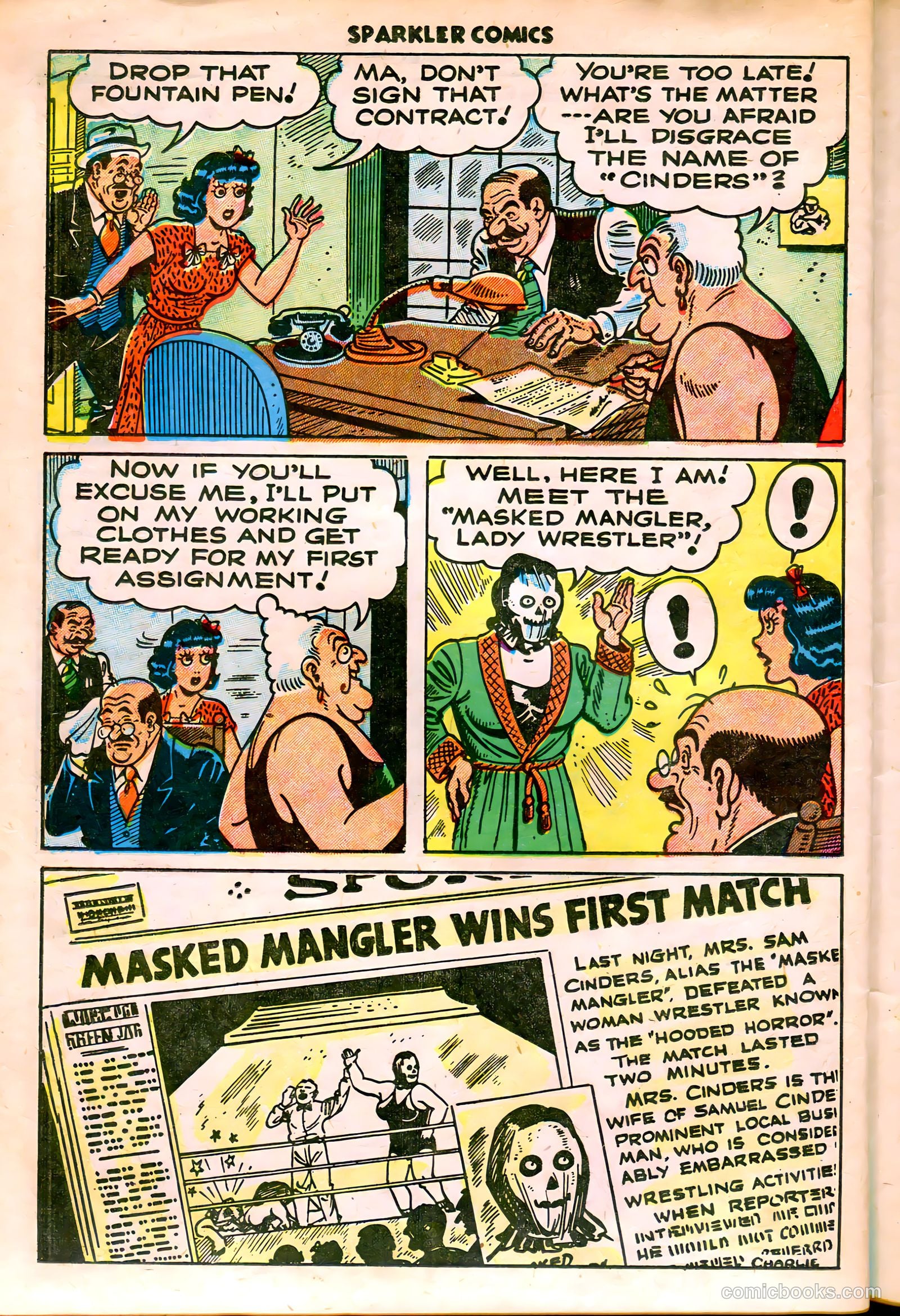 Sparkler Comics #91 — page 15 of 31