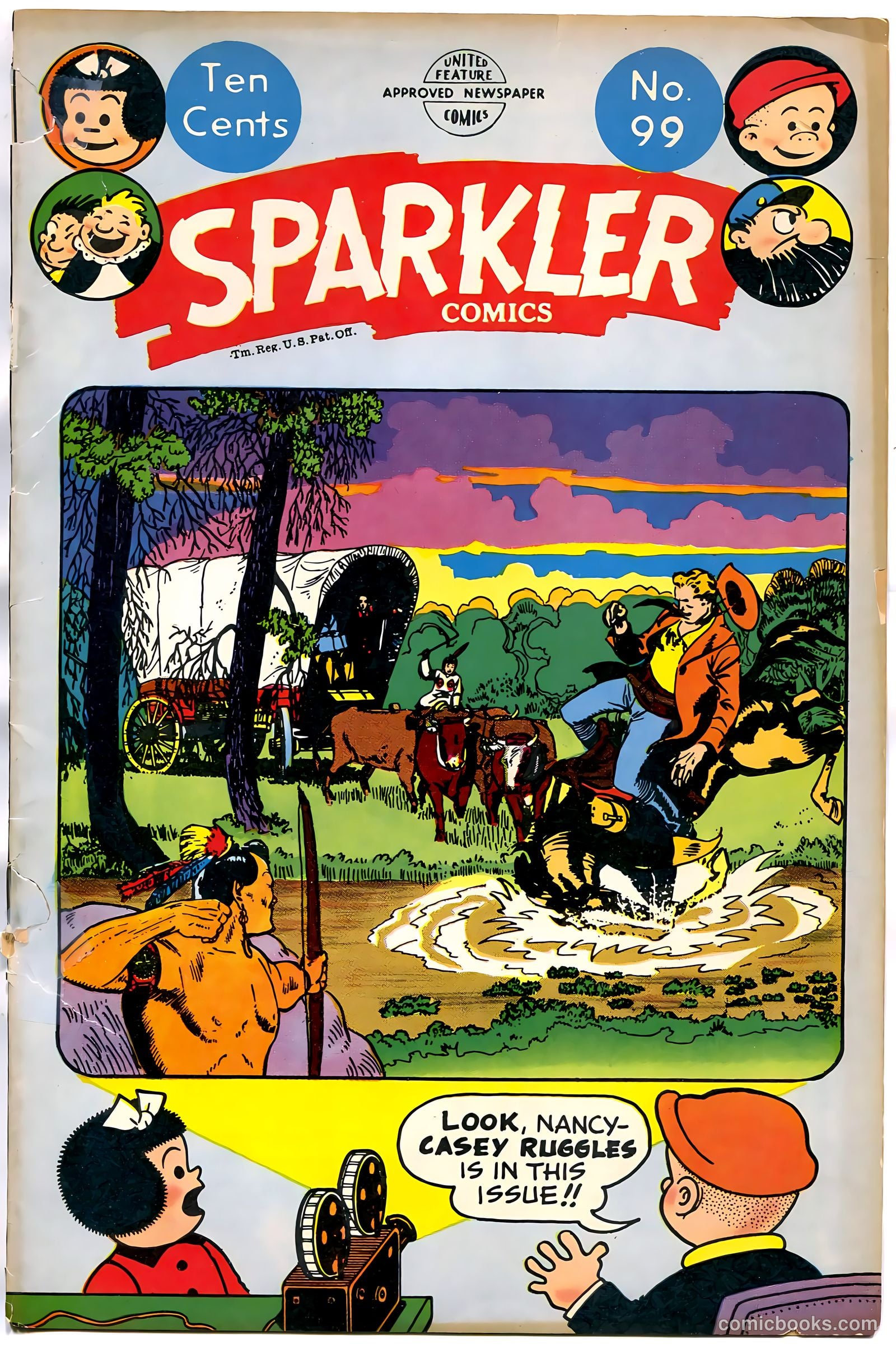 Sparkler Comics #99 — page 1 of 27