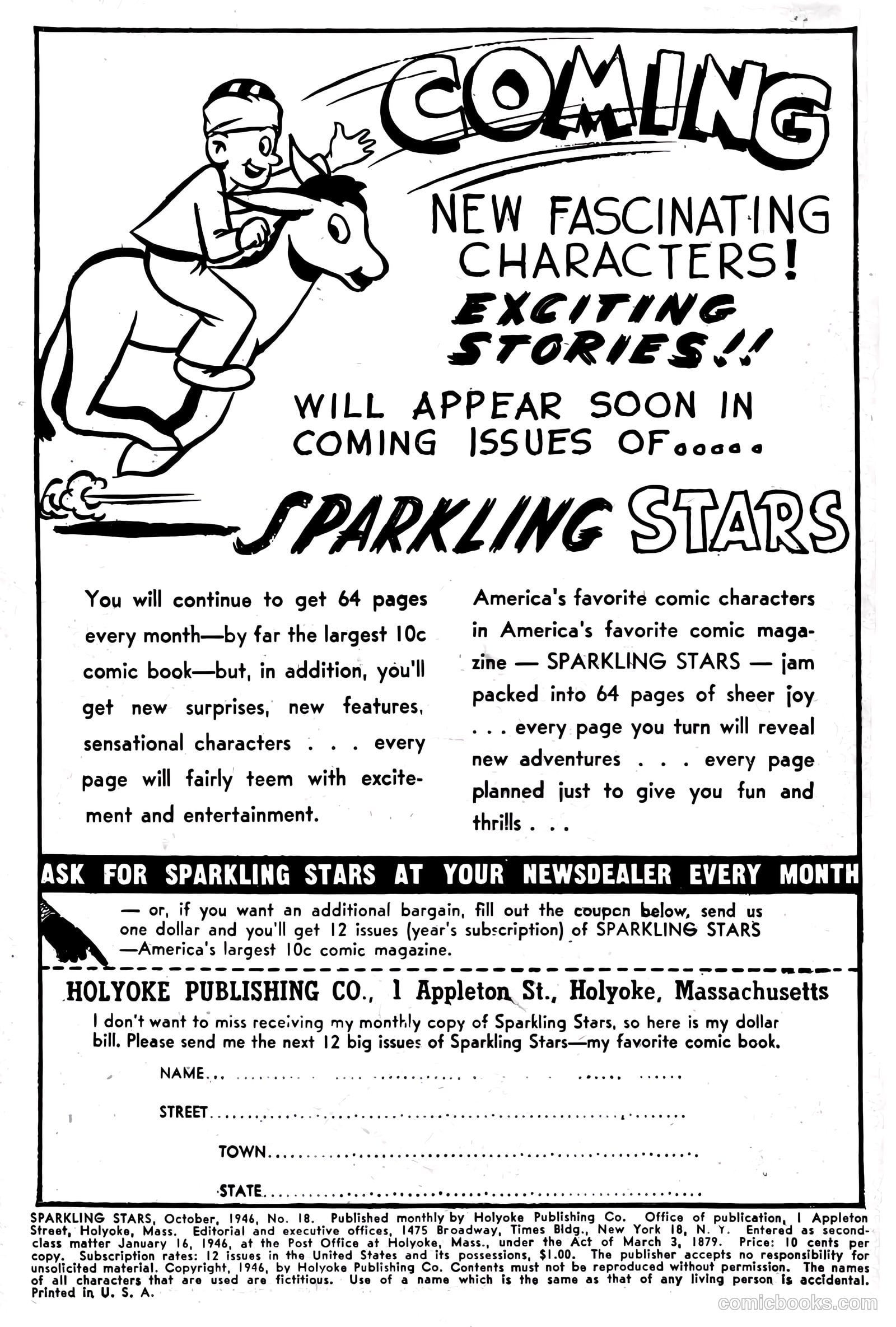 Sparkling Stars #18 — page 2 of 68