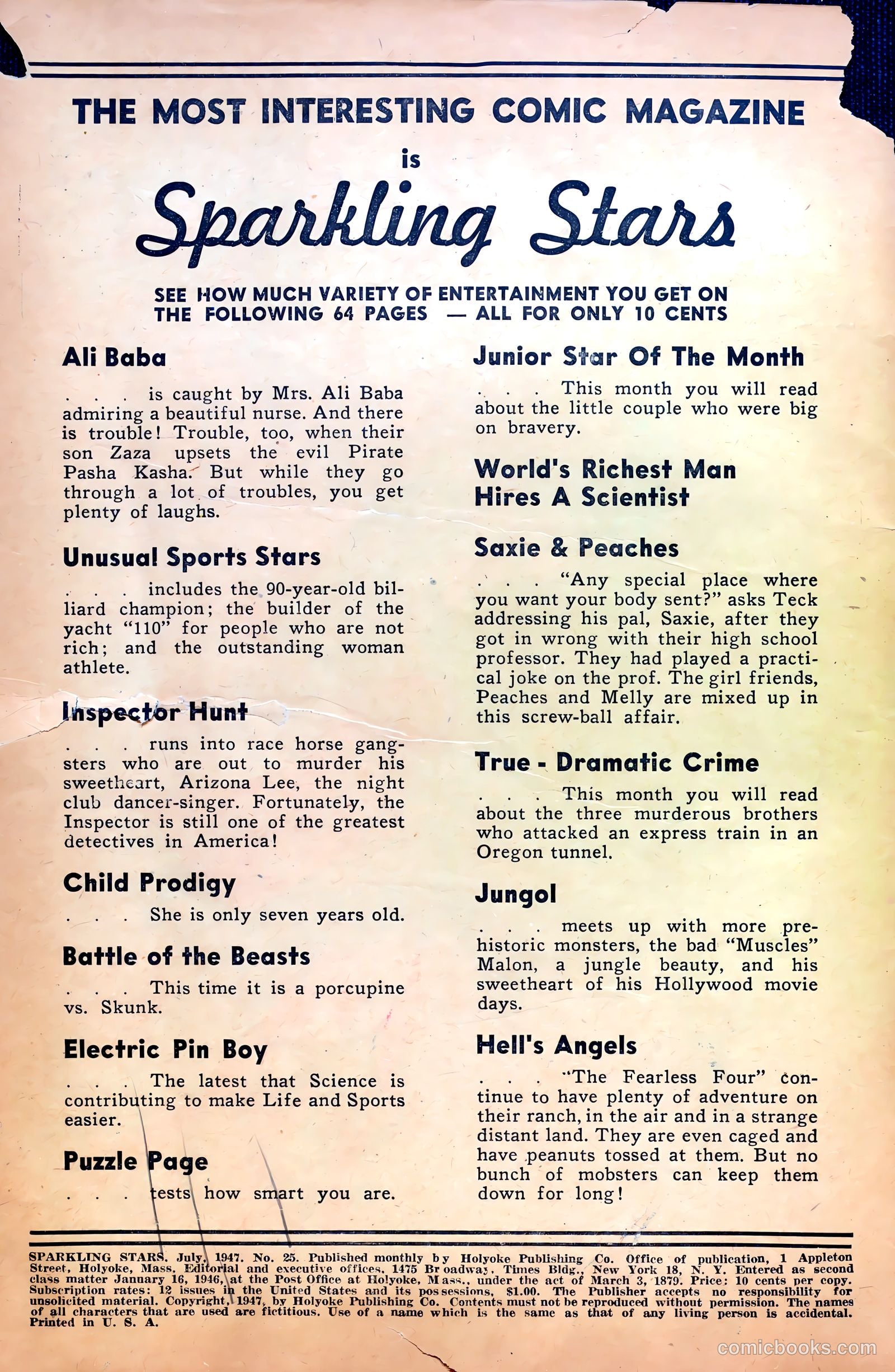 Sparkling Stars #25 — page 2 of 68