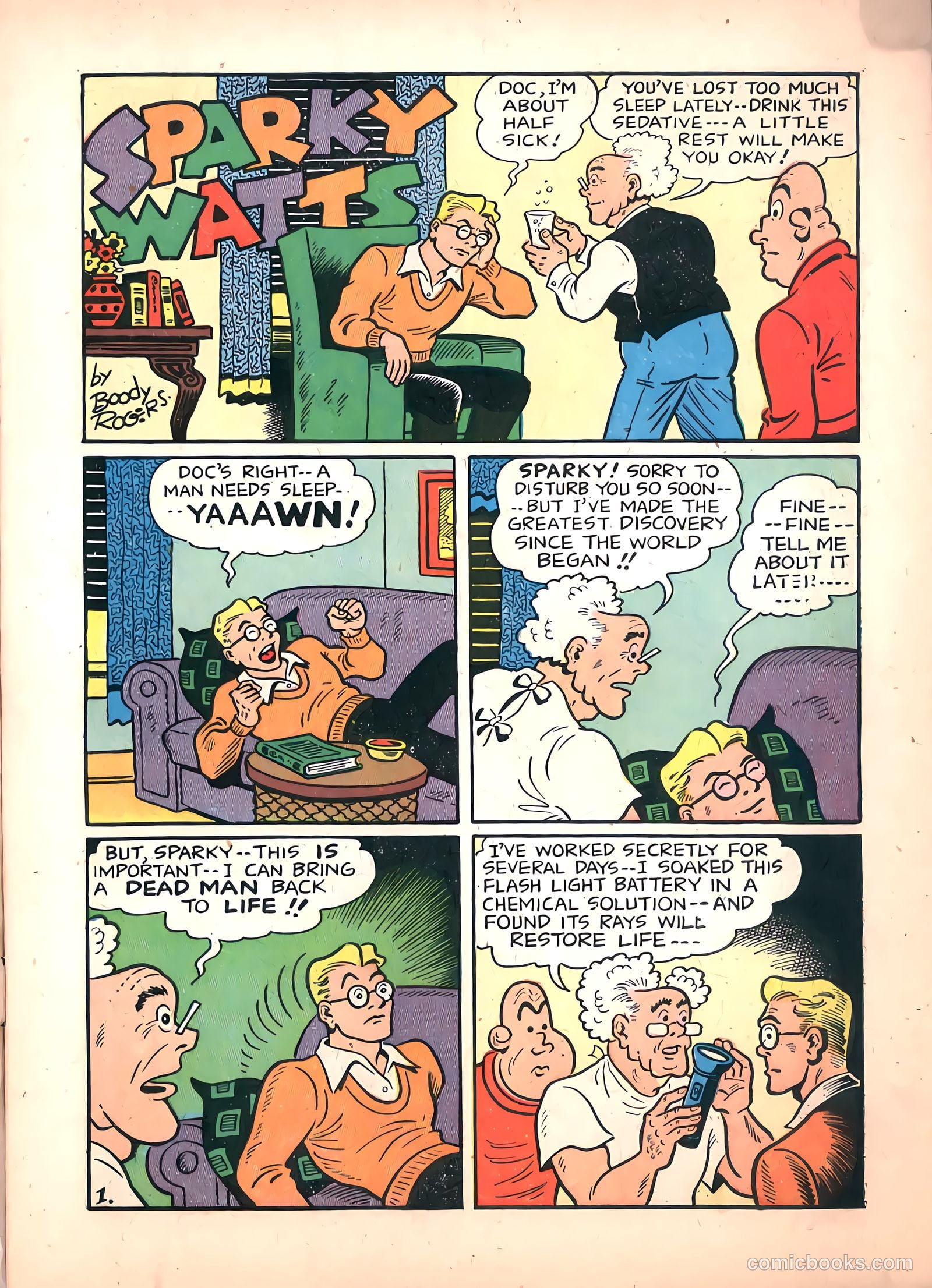 Sparky Watts #5 — page 3 of 52