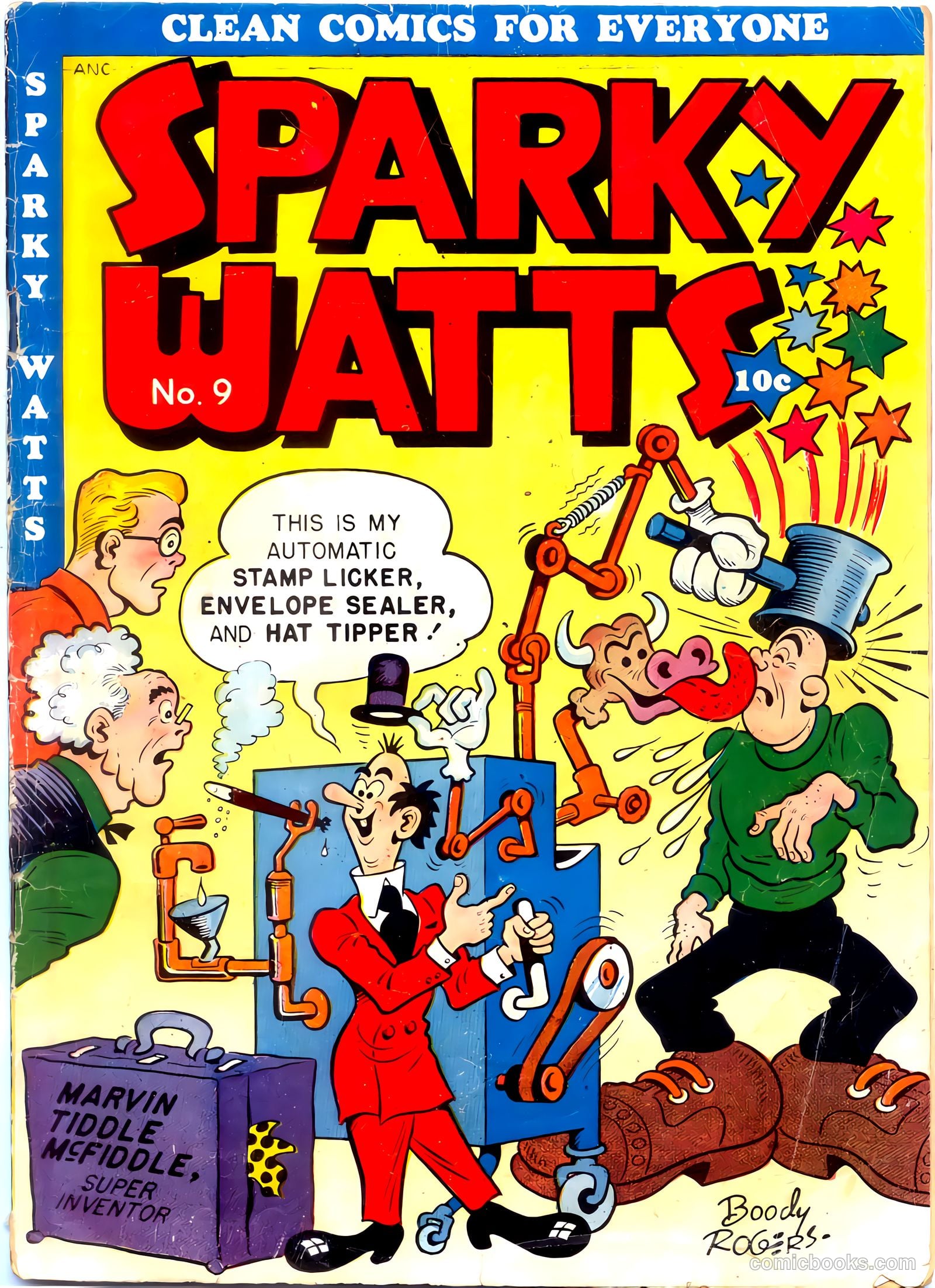 Sparky Watts #9 — page 1 of 36