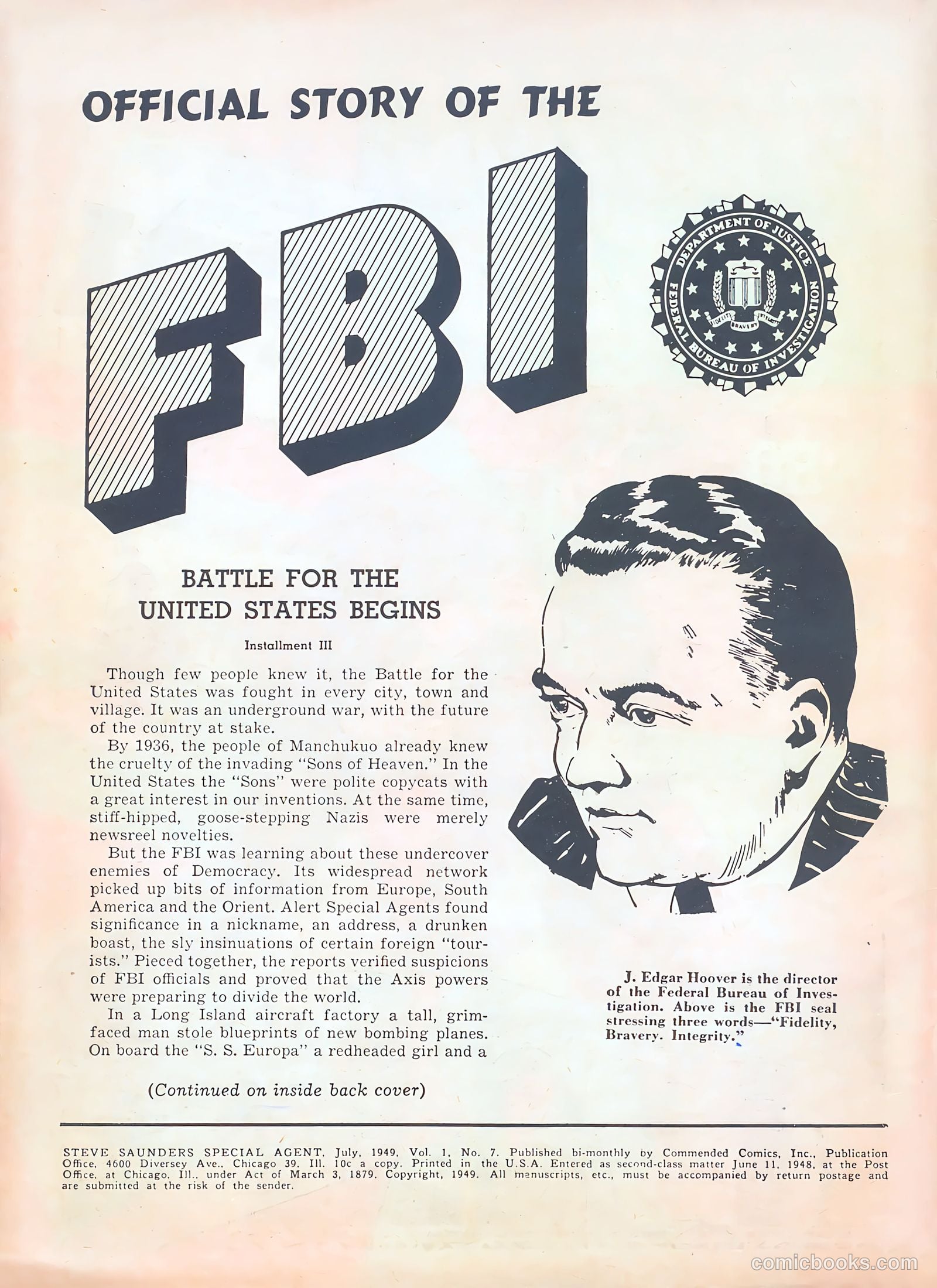 Special Agent #7 — page 2 of 36
