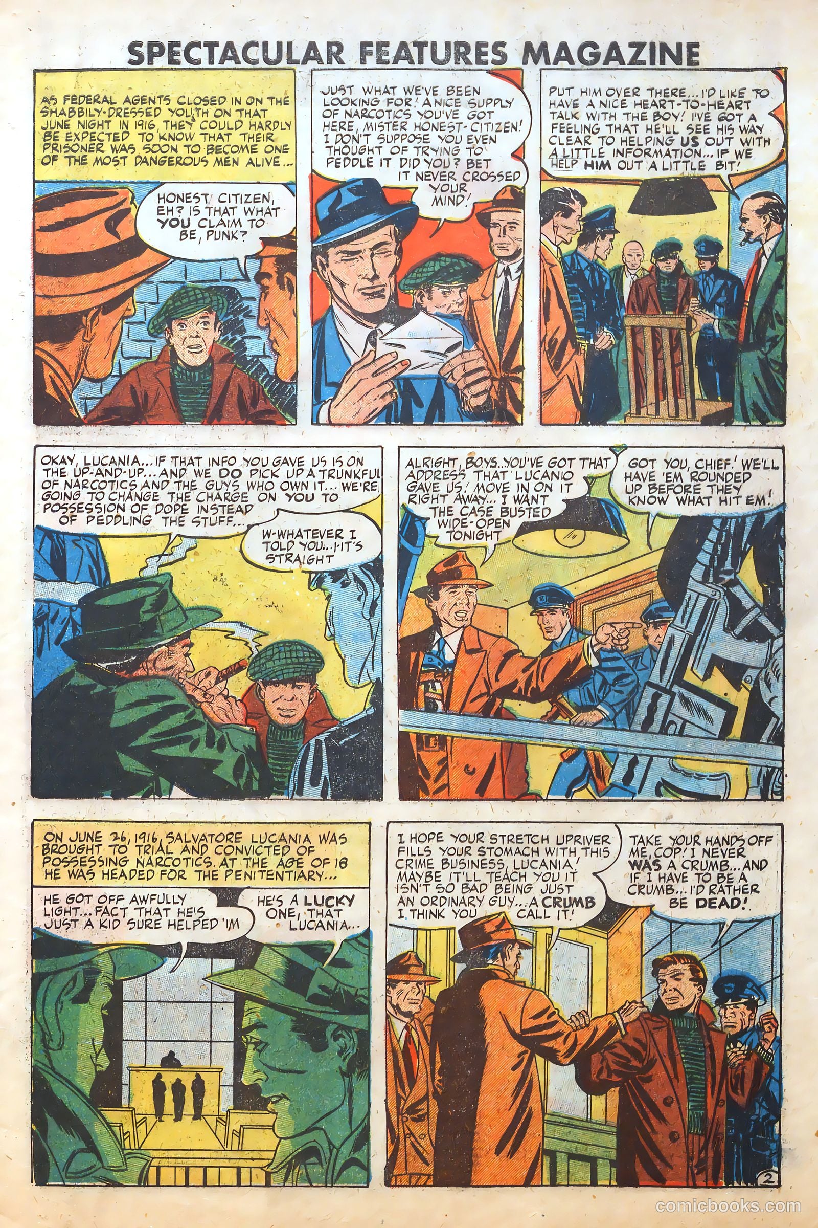 Spectacular Features Magazine #3 — page 3 of 36
