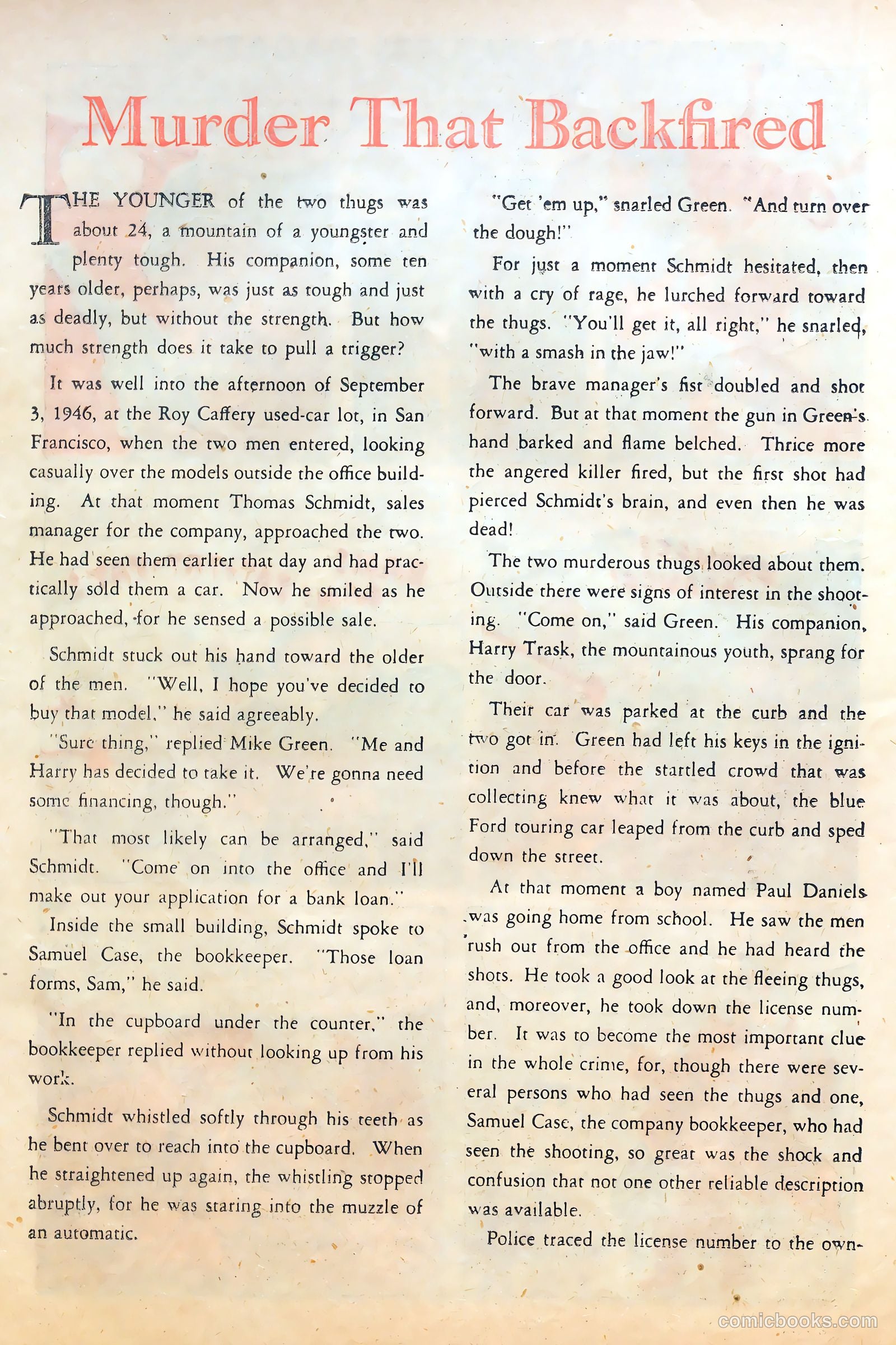 Spectacular Features Magazine #3 — page 22 of 36