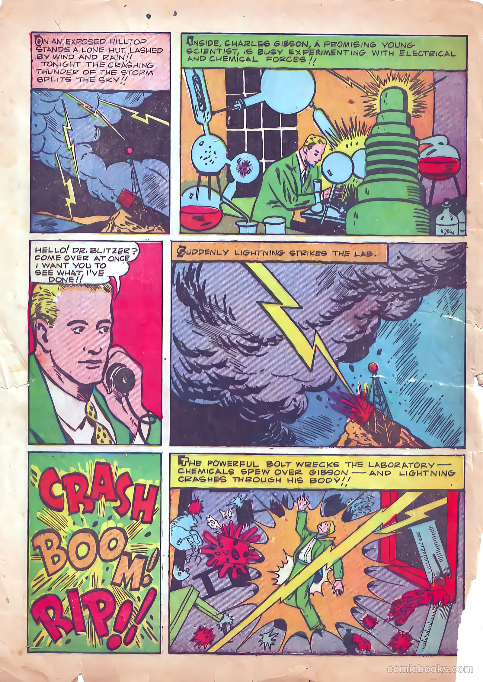 Speed Comics #1 — page 3 of 62