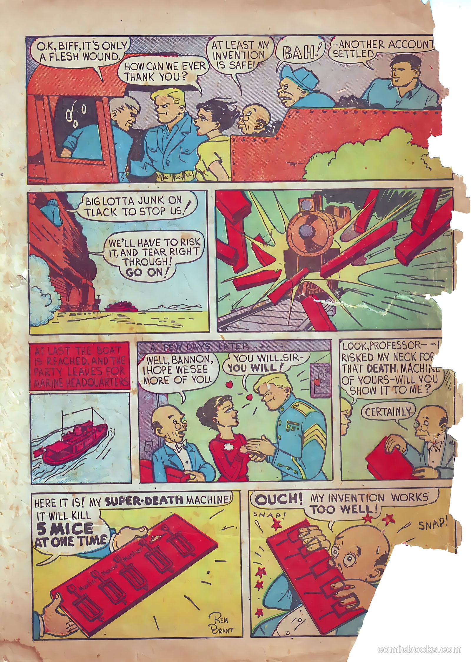 Speed Comics #1 — page 61 of 62