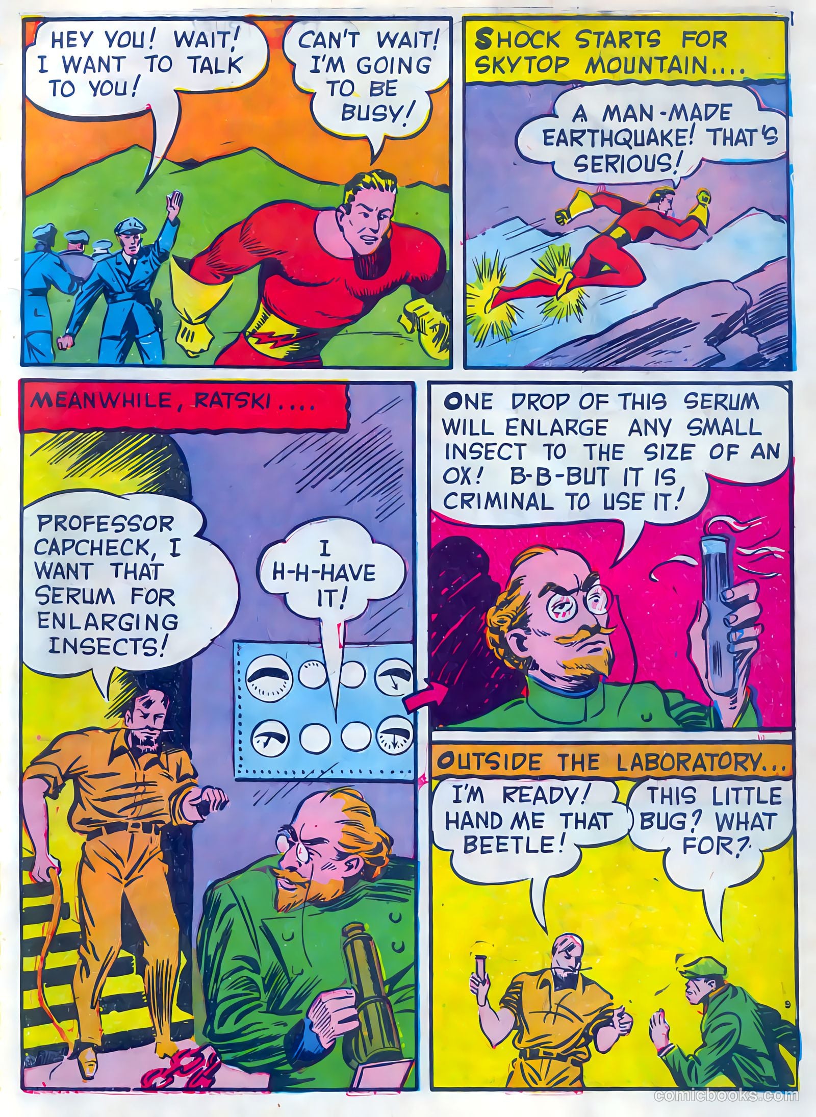 Speed Comics #10 — page 11 of 68