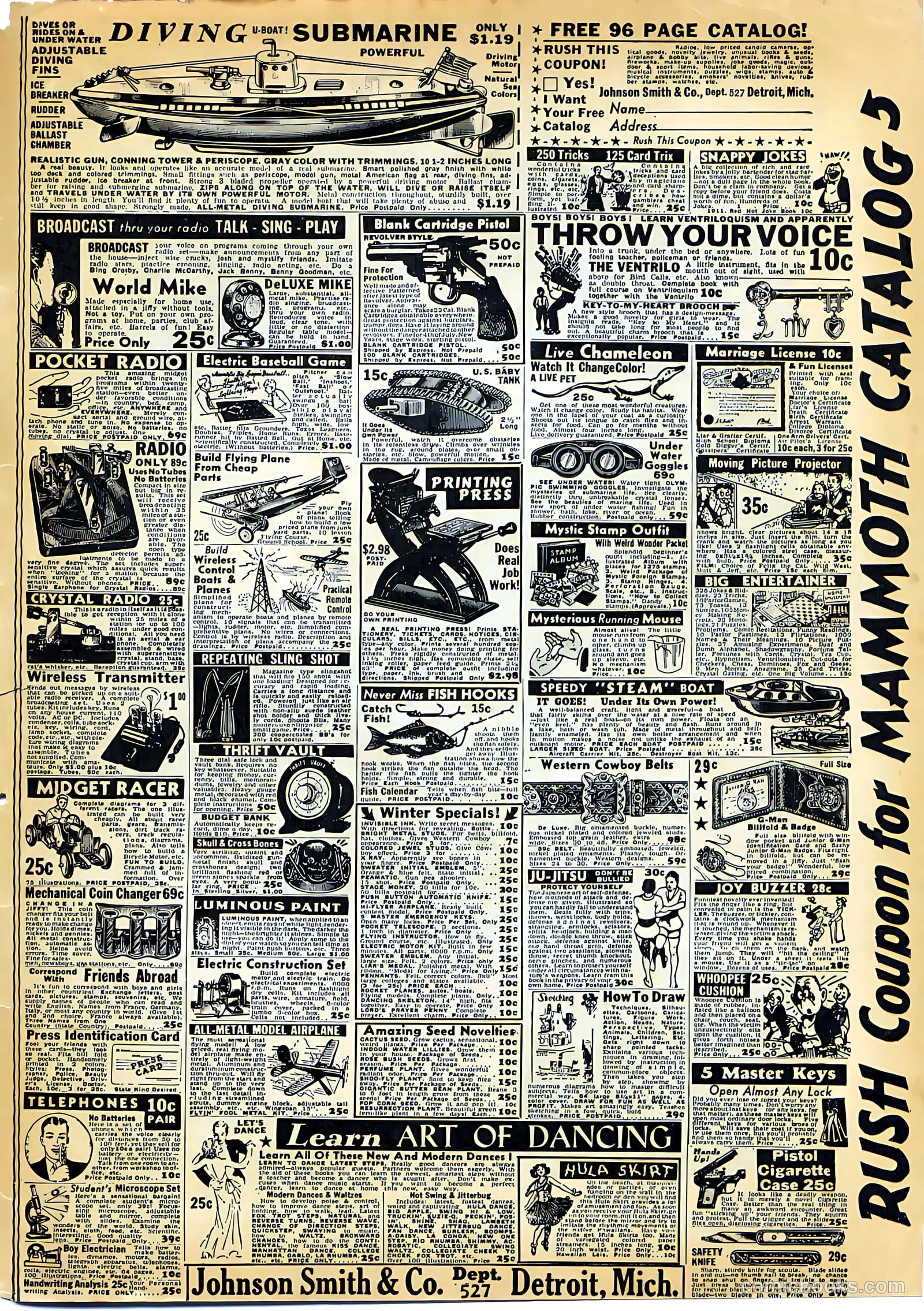 Speed Comics #10 — page 67 of 68