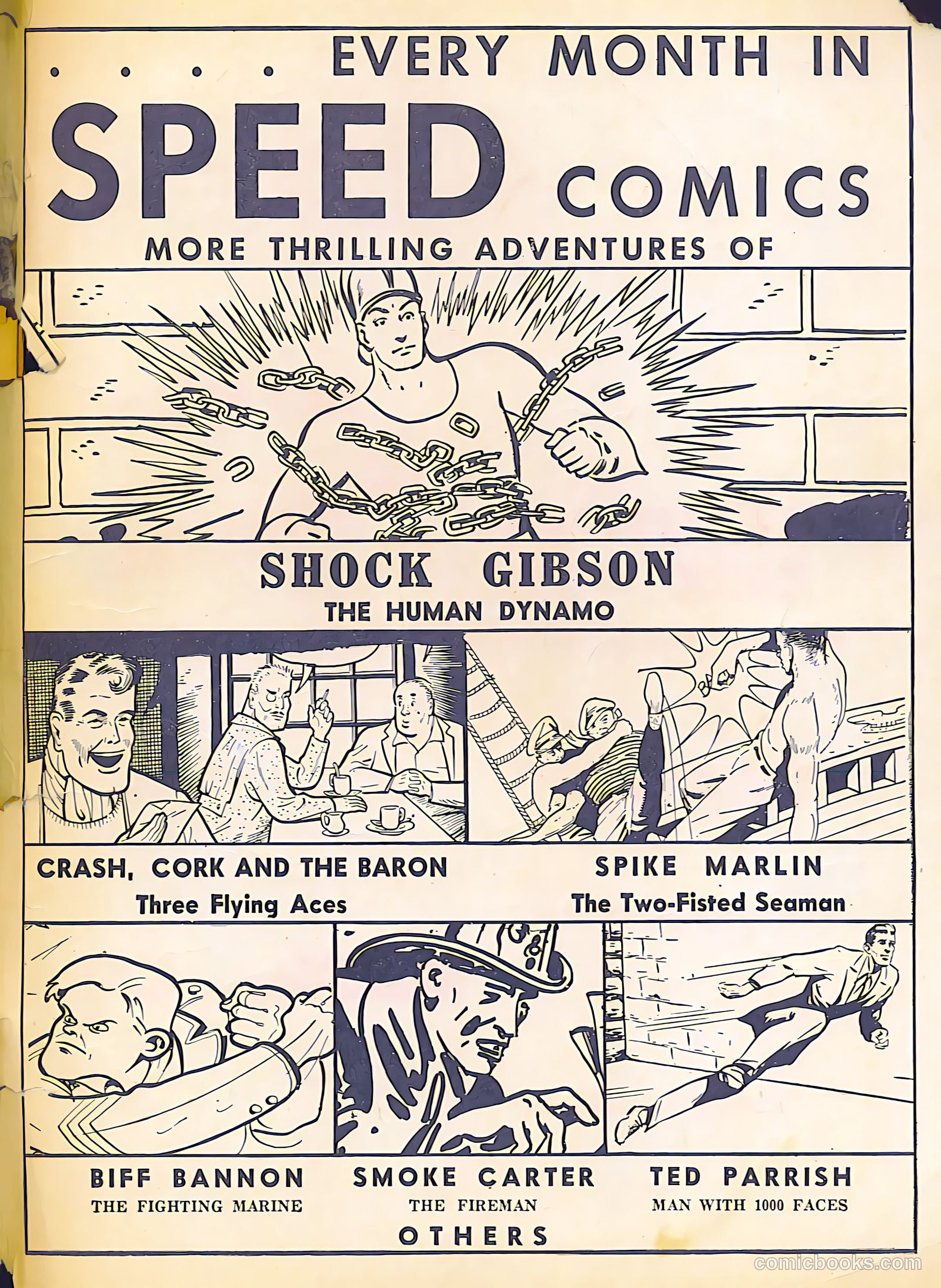 Speed Comics #2 — page 67 of 68