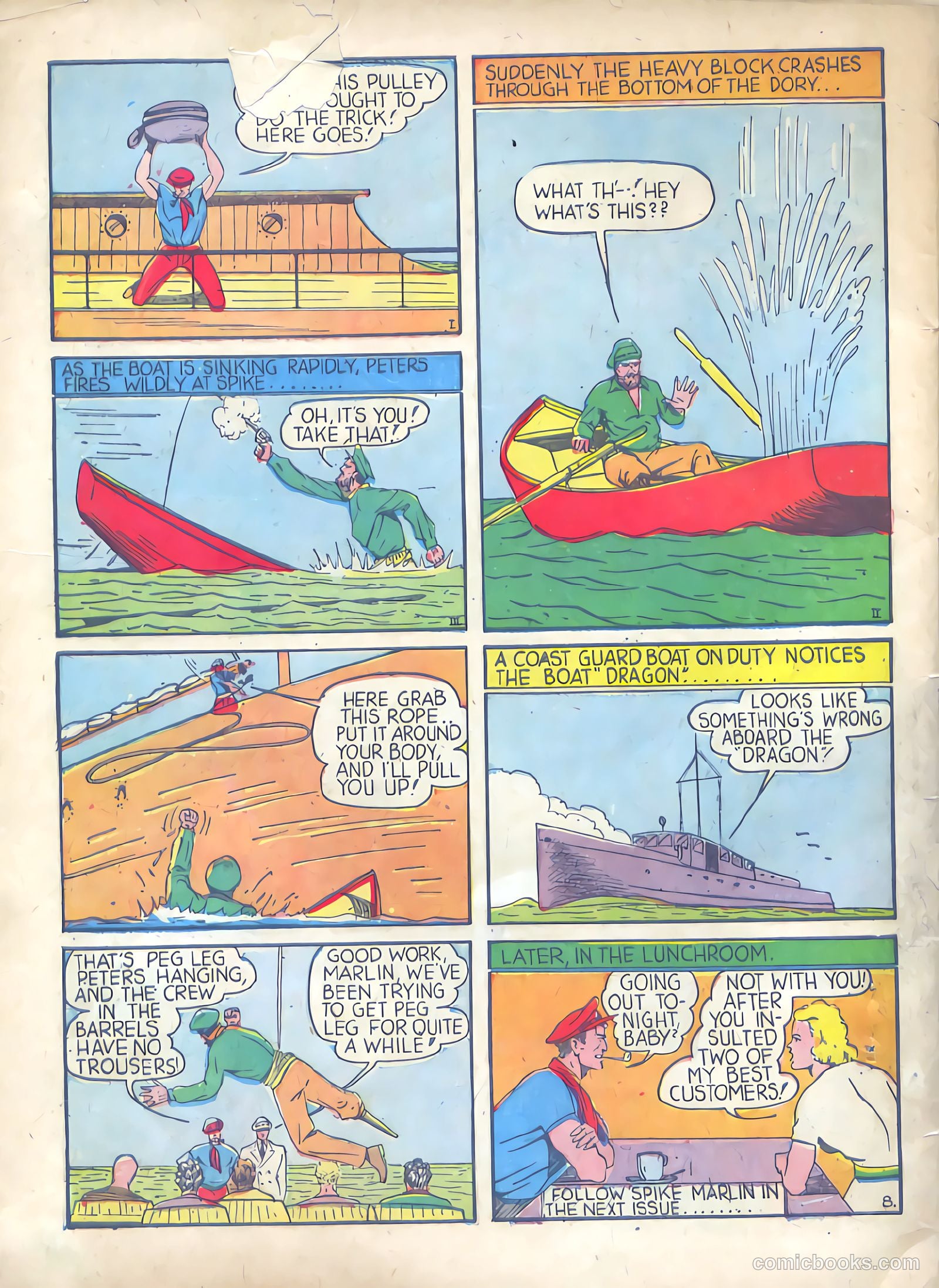 Speed Comics #3 — page 66 of 68