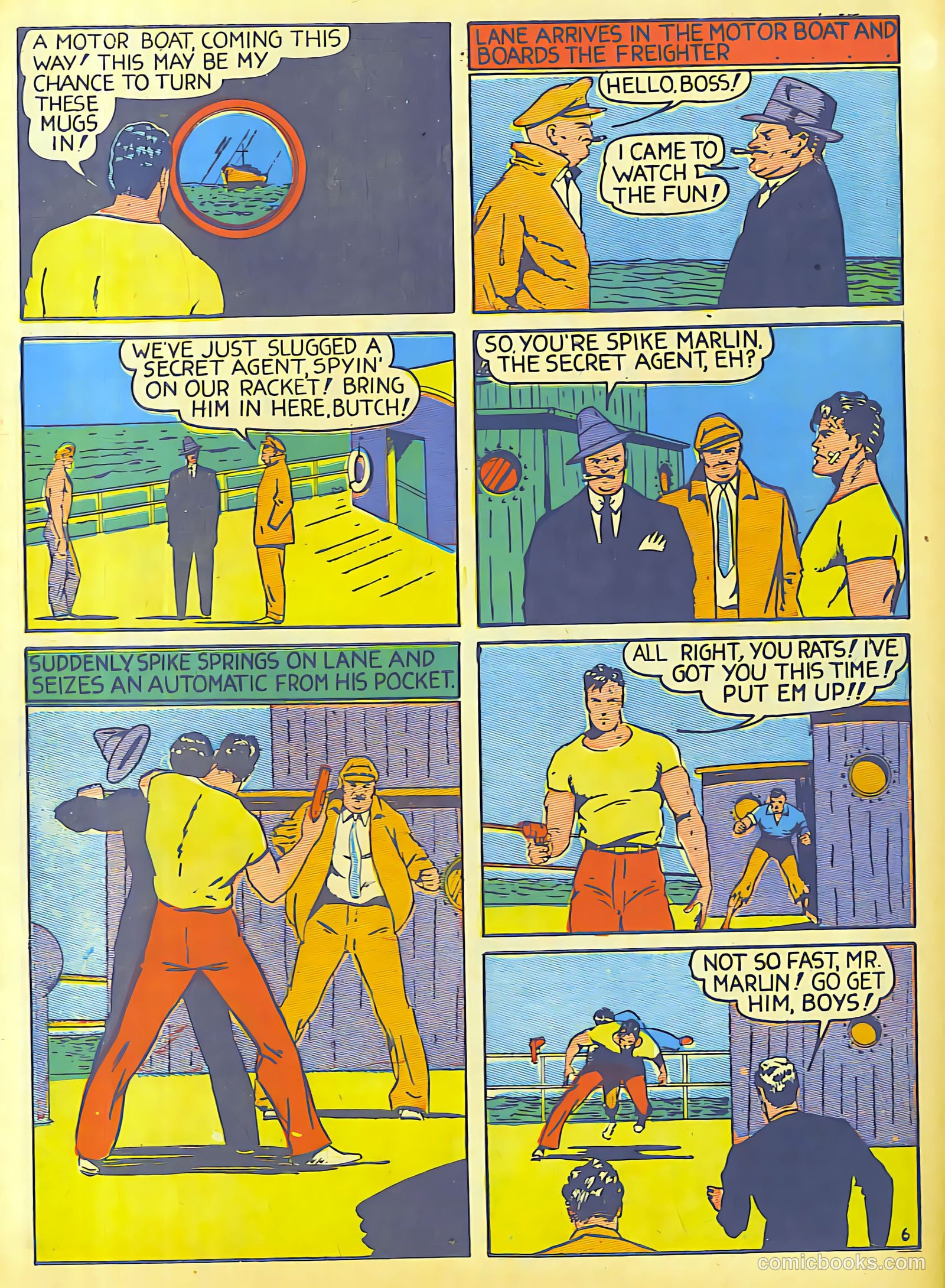 Speed Comics #4 — page 63 of 66