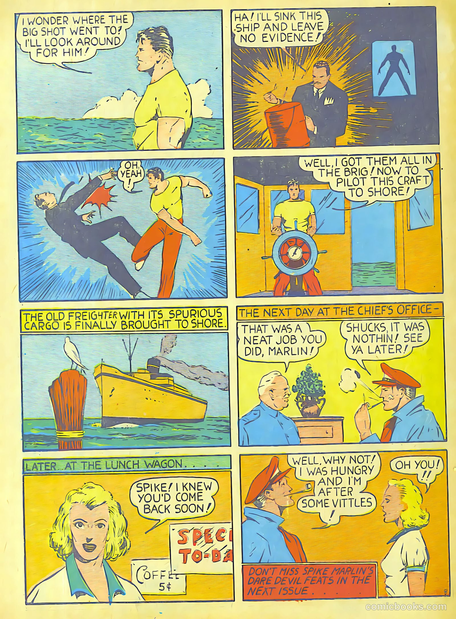 Speed Comics #4 — page 65 of 66