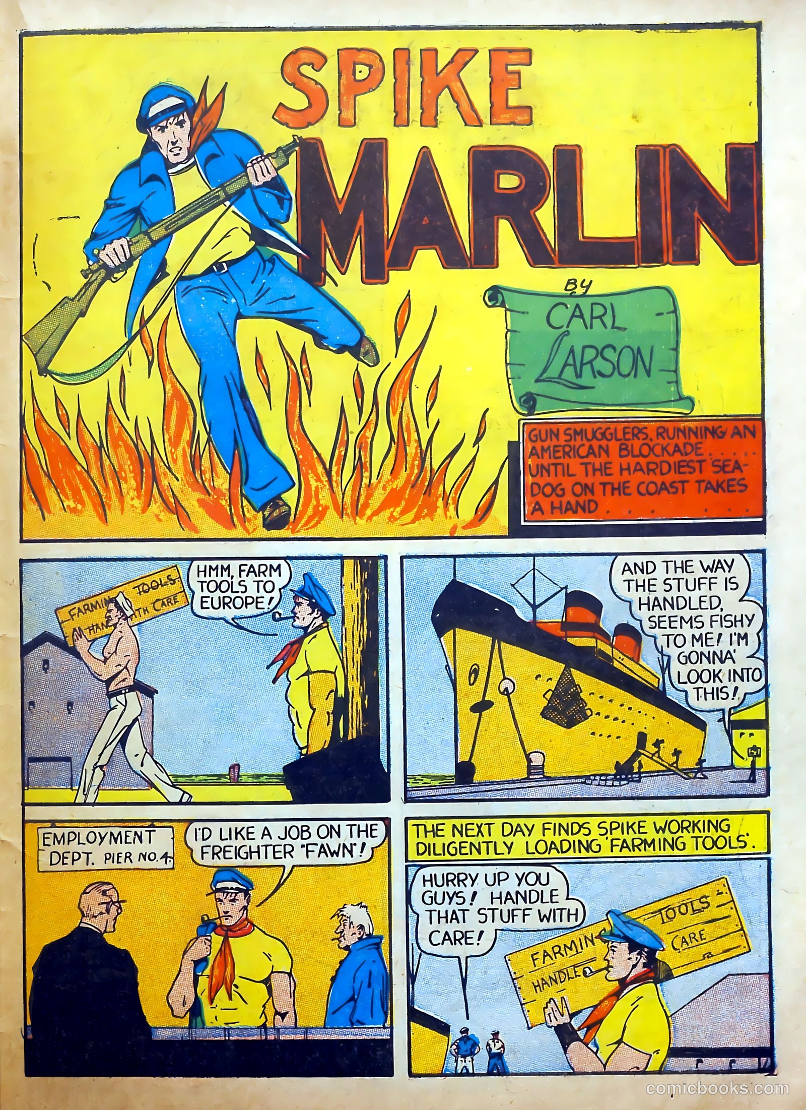 Speed Comics #5 — page 58 of 66