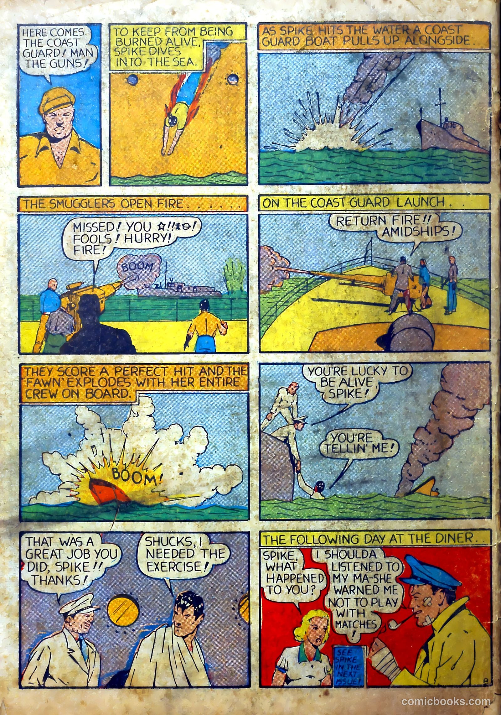 Speed Comics #5 — page 65 of 66