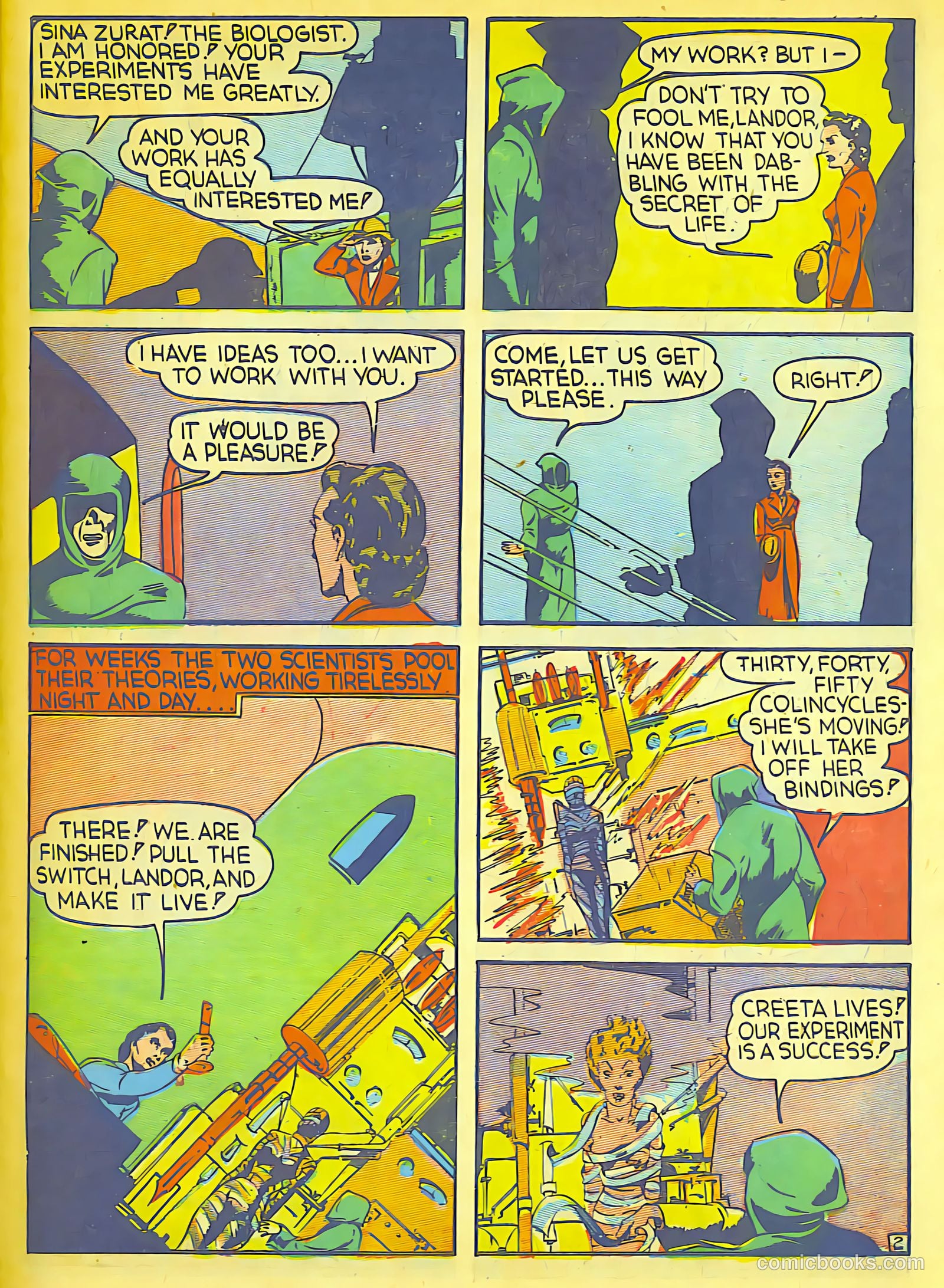 Speed Comics #7 — page 47 of 62
