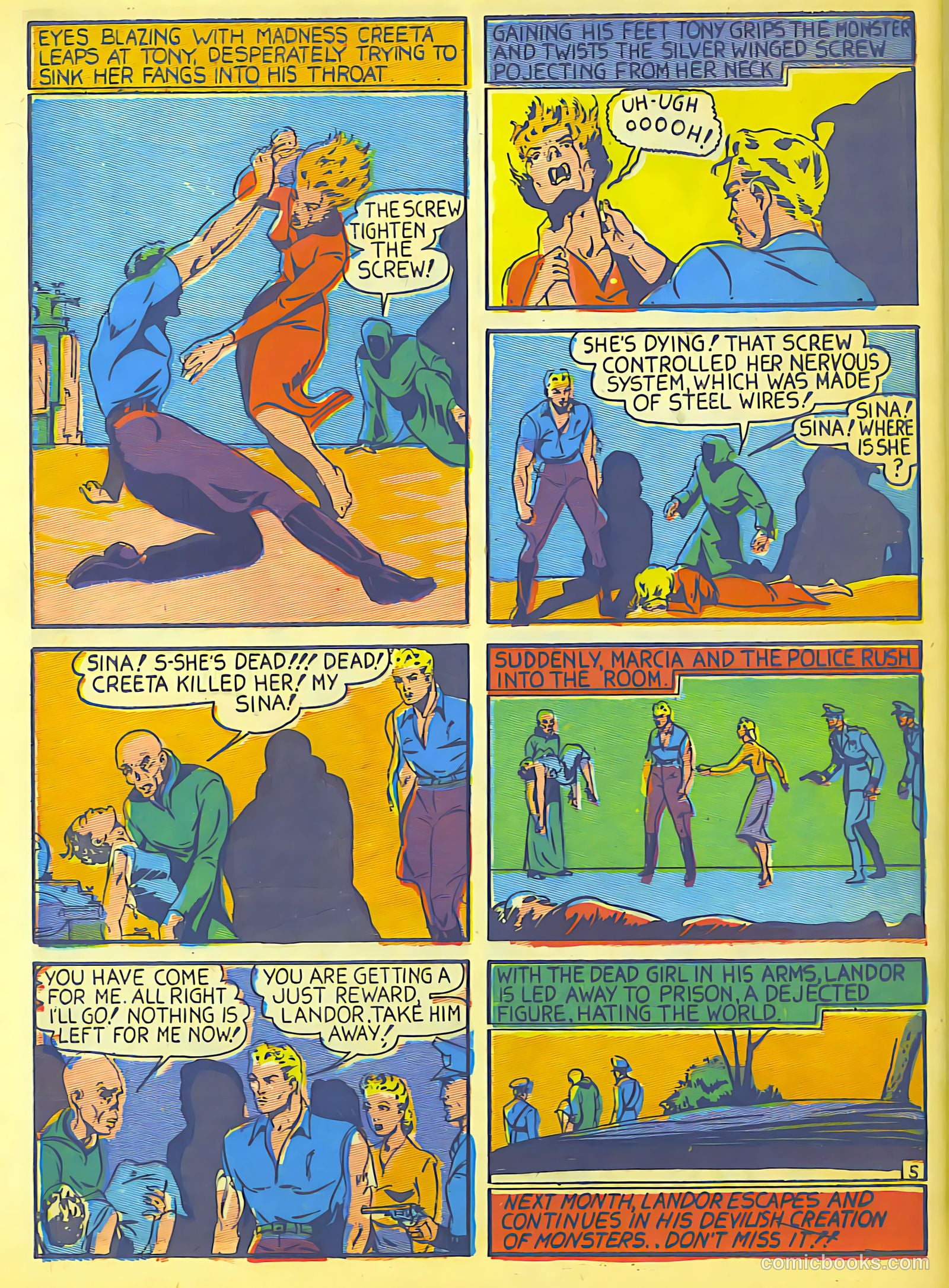 Speed Comics #7 — page 50 of 62