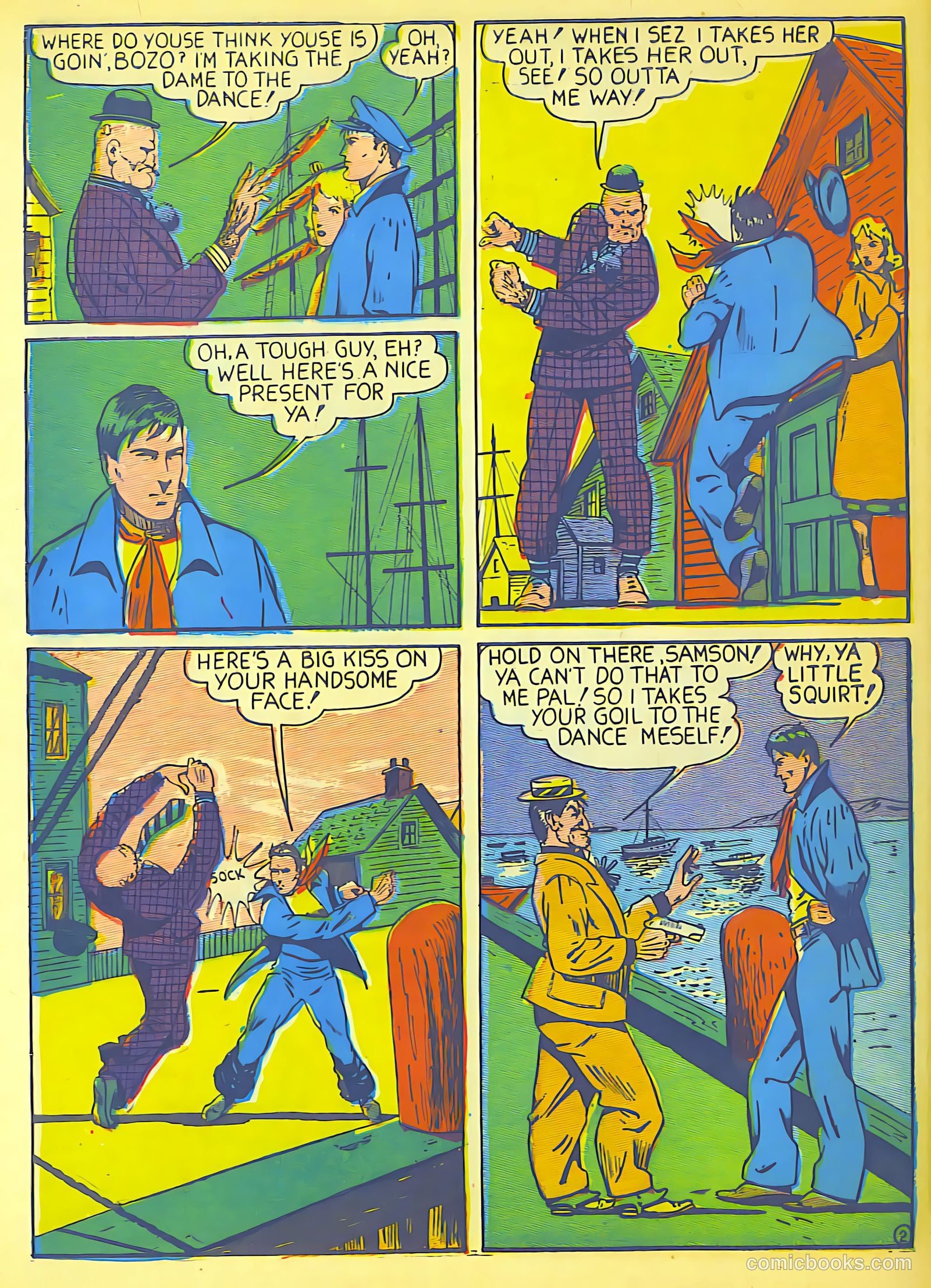 Speed Comics #7 — page 58 of 62