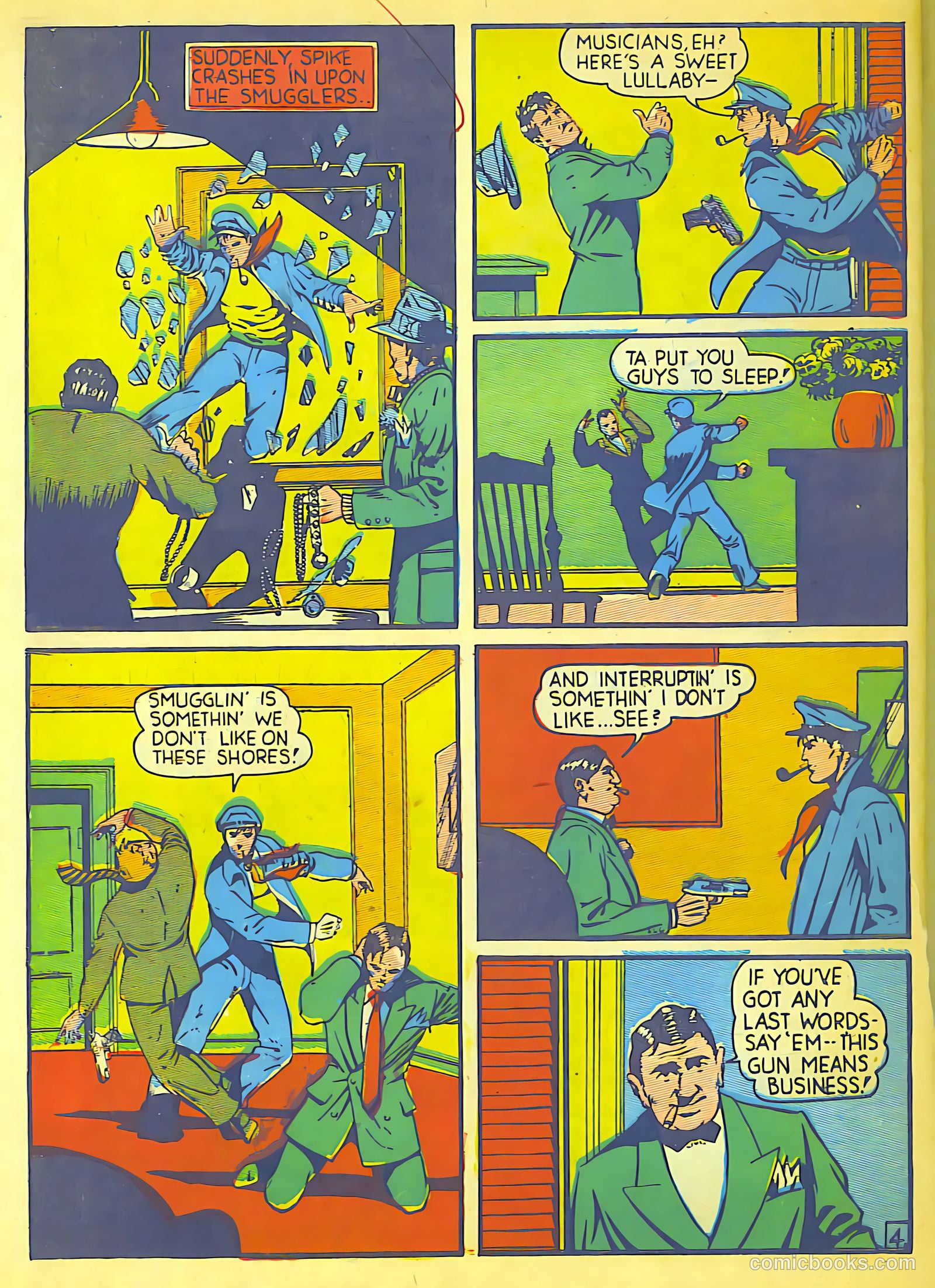 Speed Comics #7 — page 60 of 62