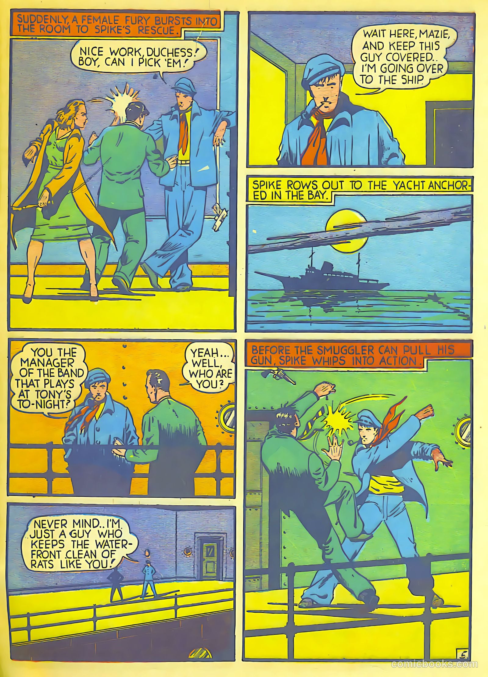 Speed Comics #7 — page 61 of 62