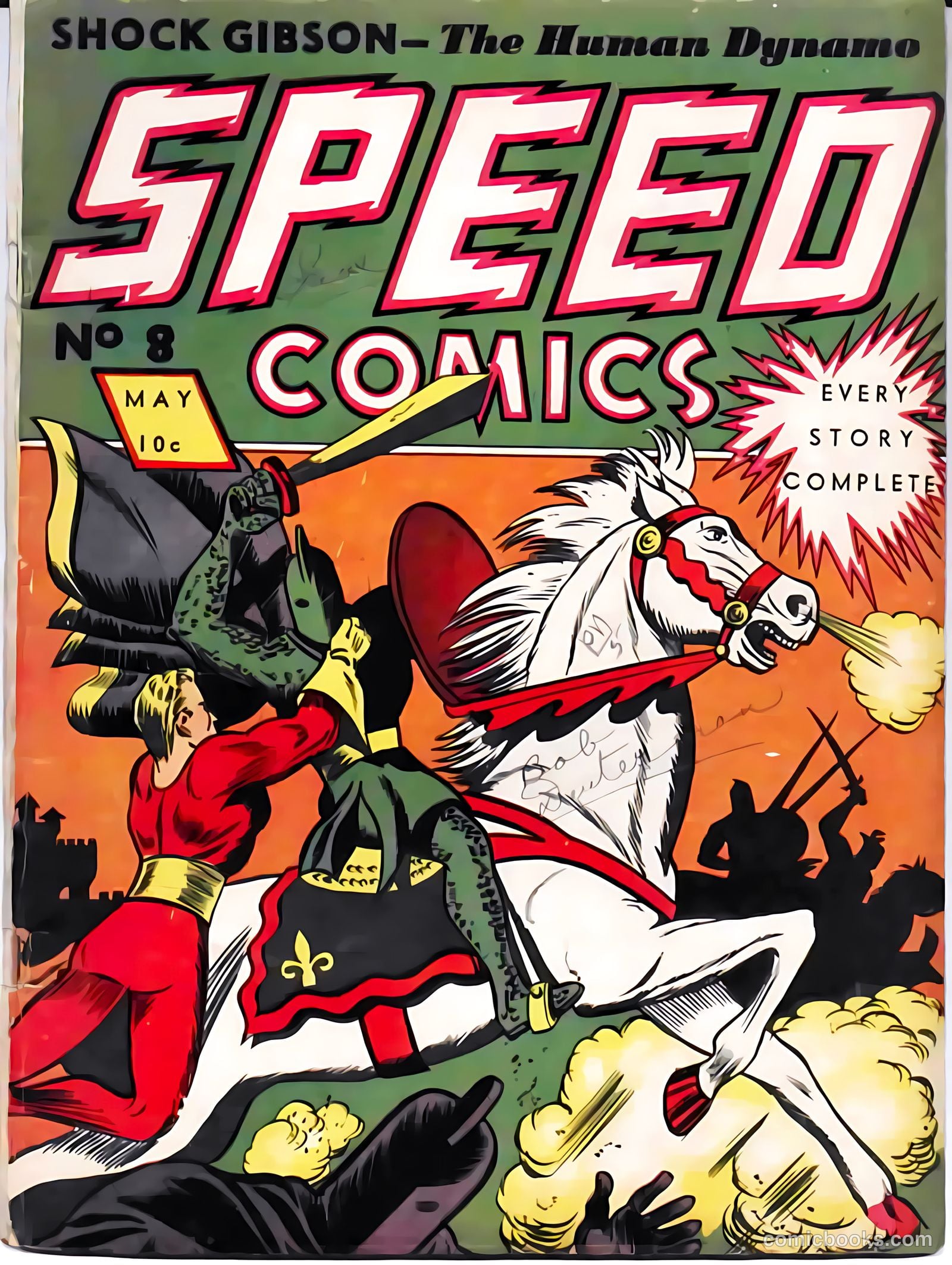 Speed Comics #8 — page 1 of 44