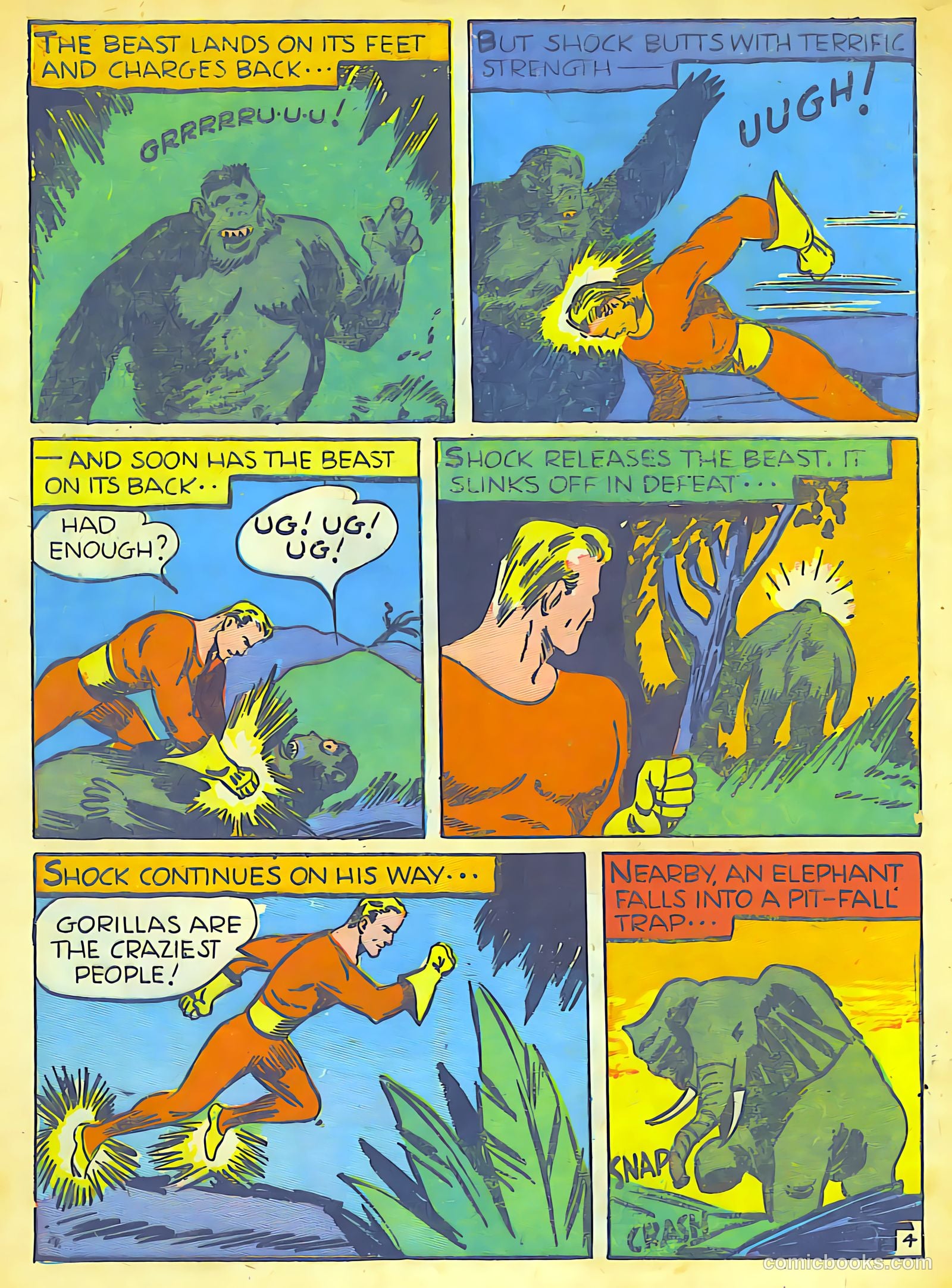 Speed Comics #8 — page 5 of 44