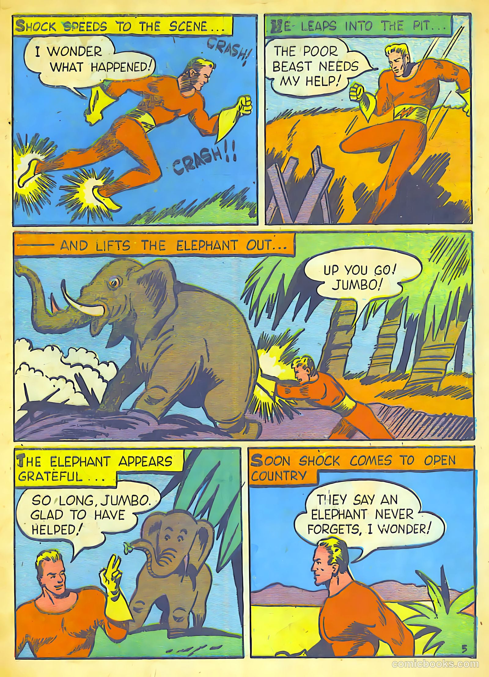 Speed Comics #8 — page 6 of 44