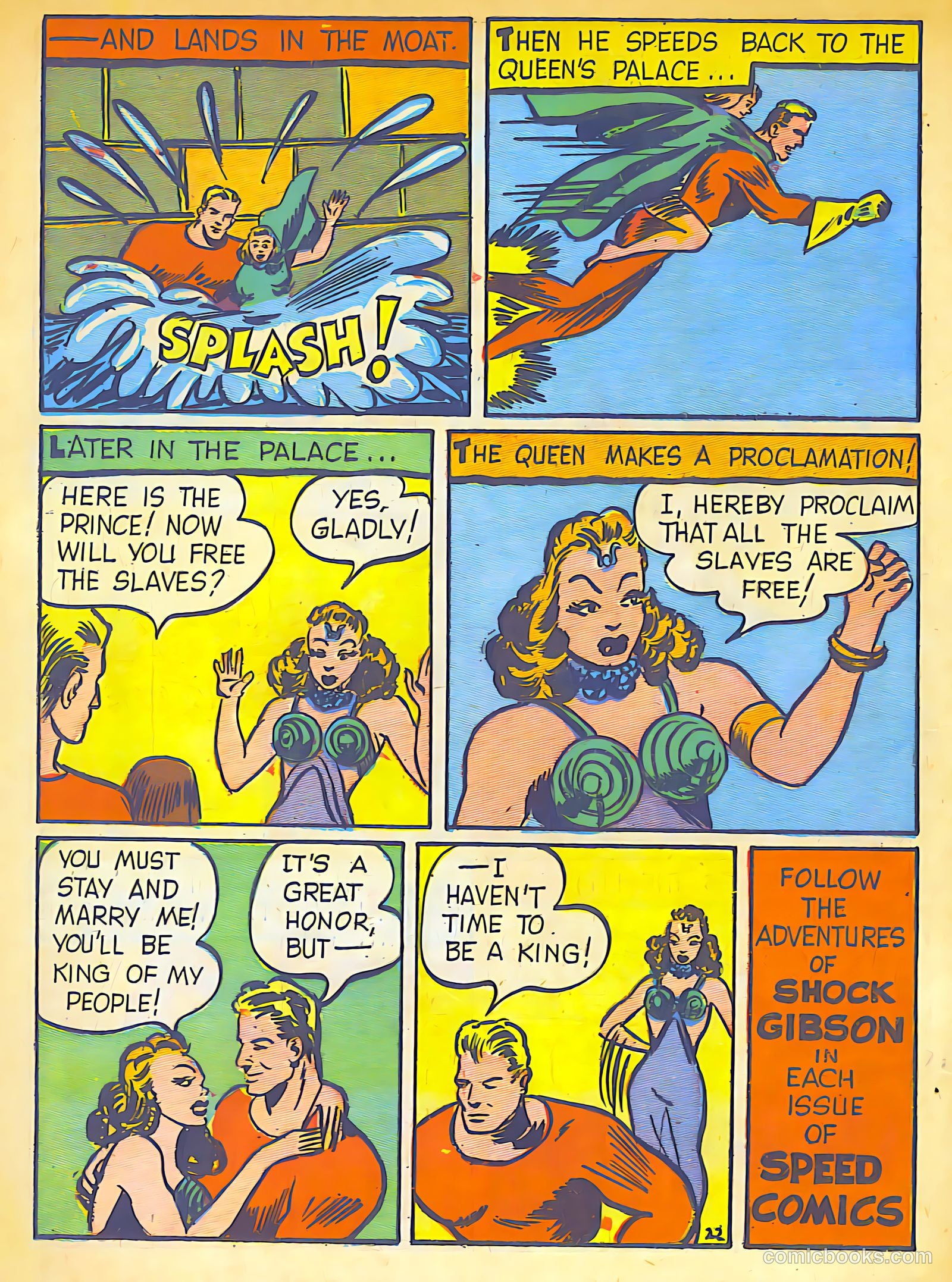 Speed Comics #8 — page 23 of 44