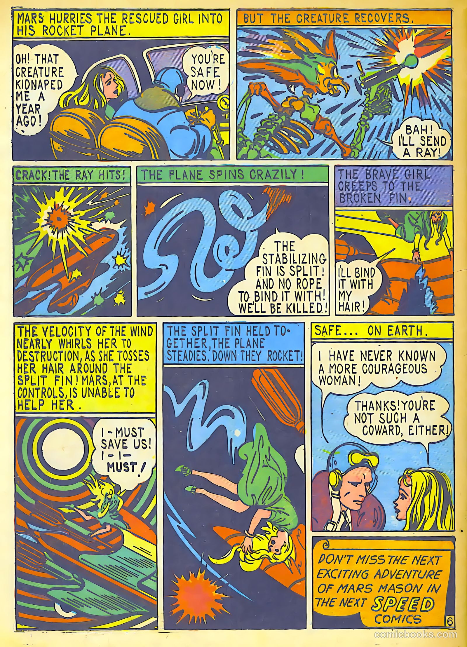 Speed Comics #8 — page 38 of 44