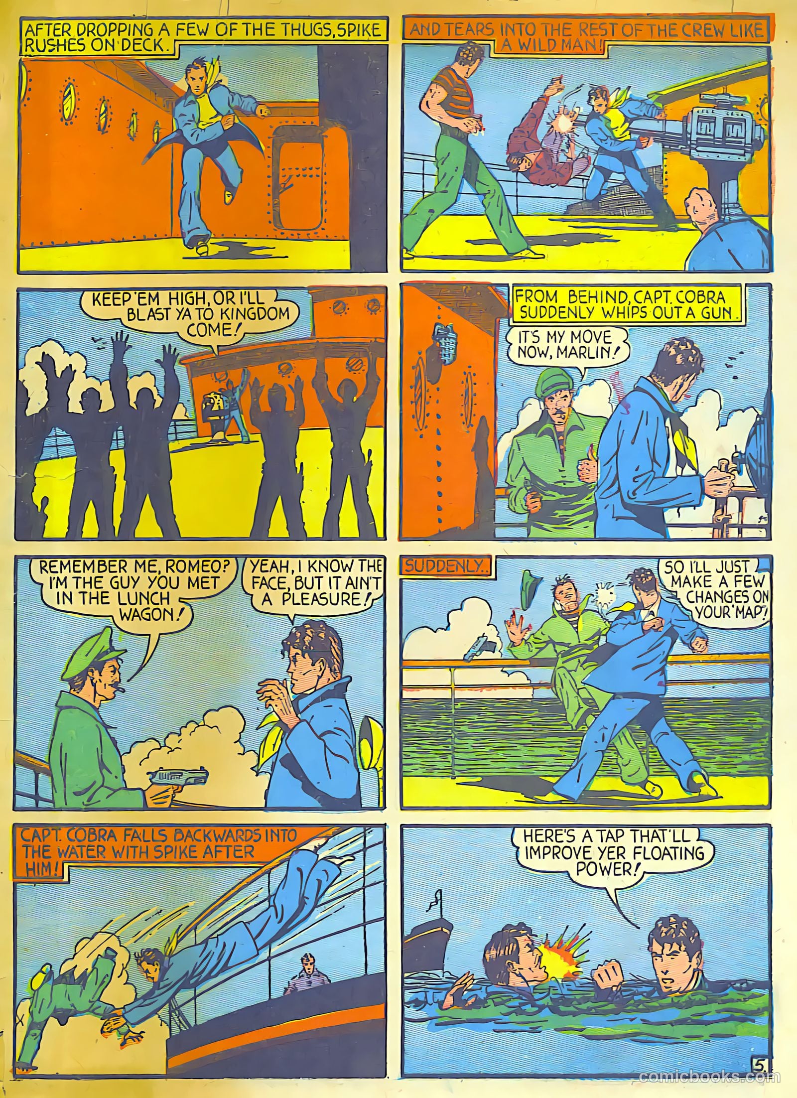 Speed Comics #8 — page 43 of 44