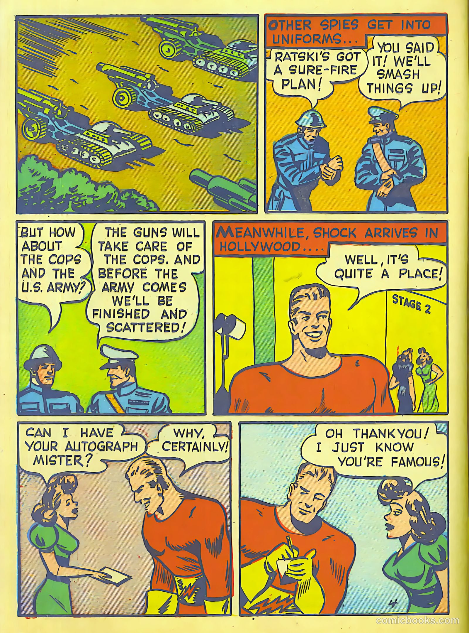 Speed Comics #9 — page 7 of 69