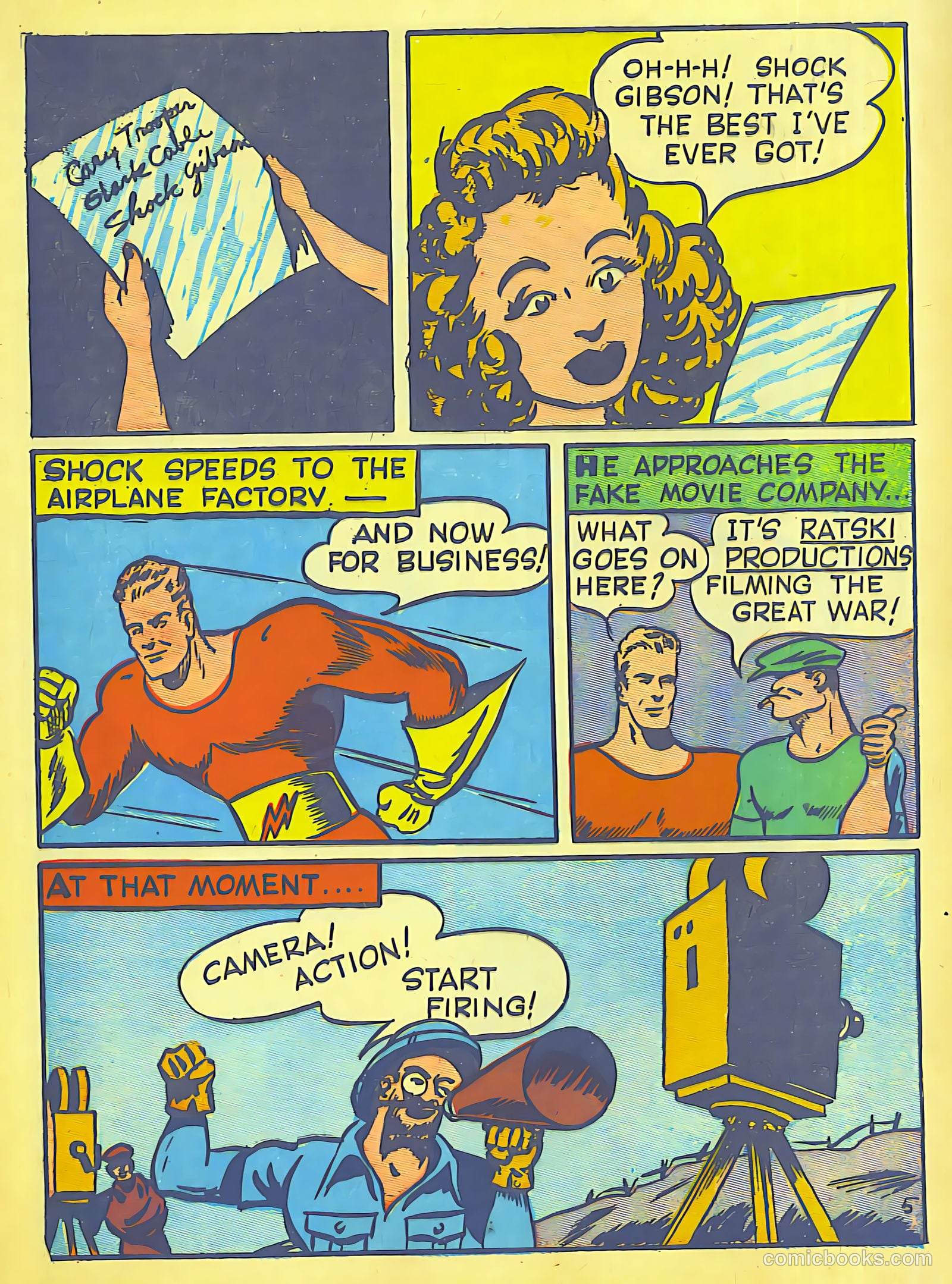 Speed Comics #9 — page 8 of 69