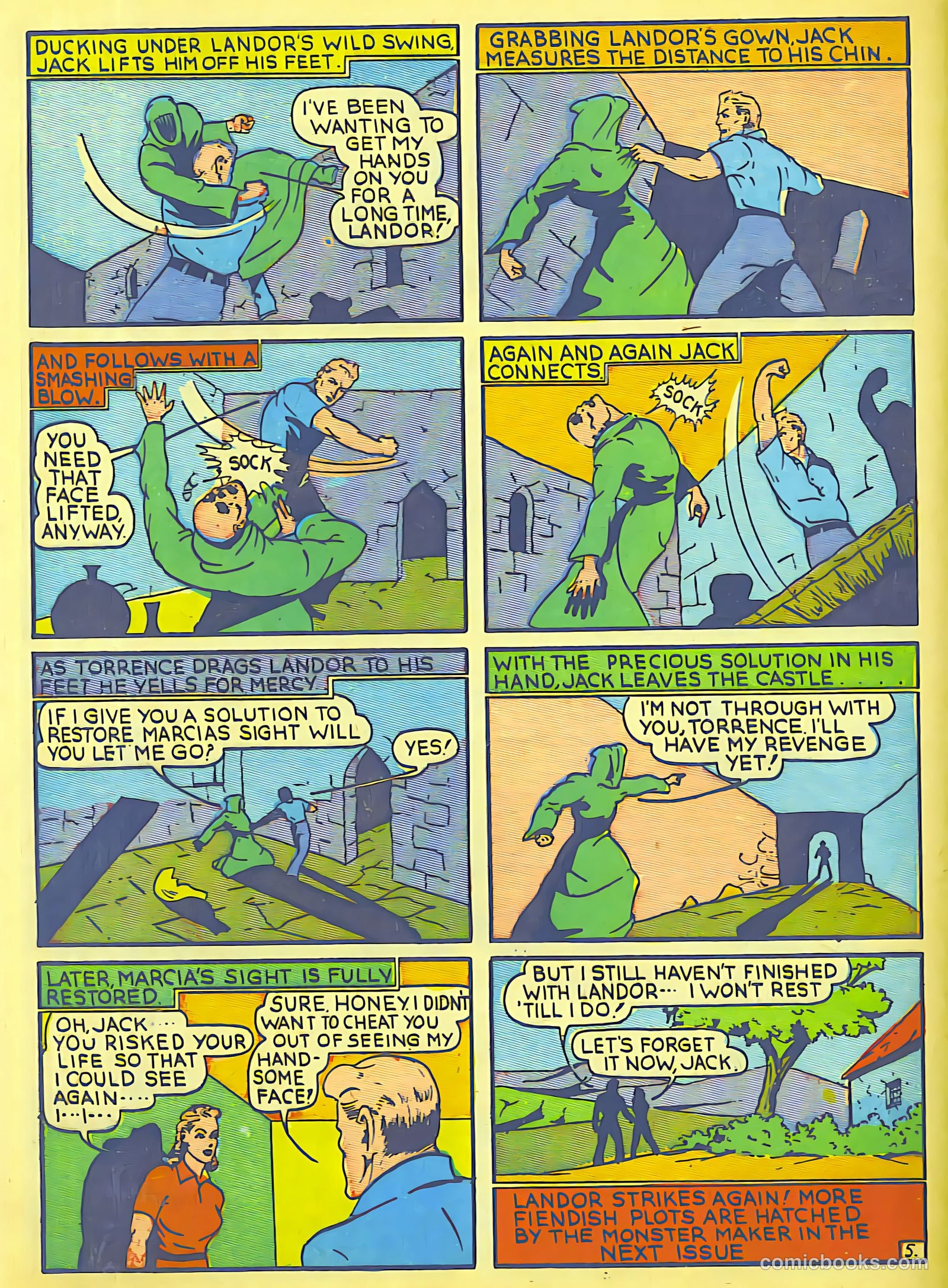 Speed Comics #9 — page 55 of 69