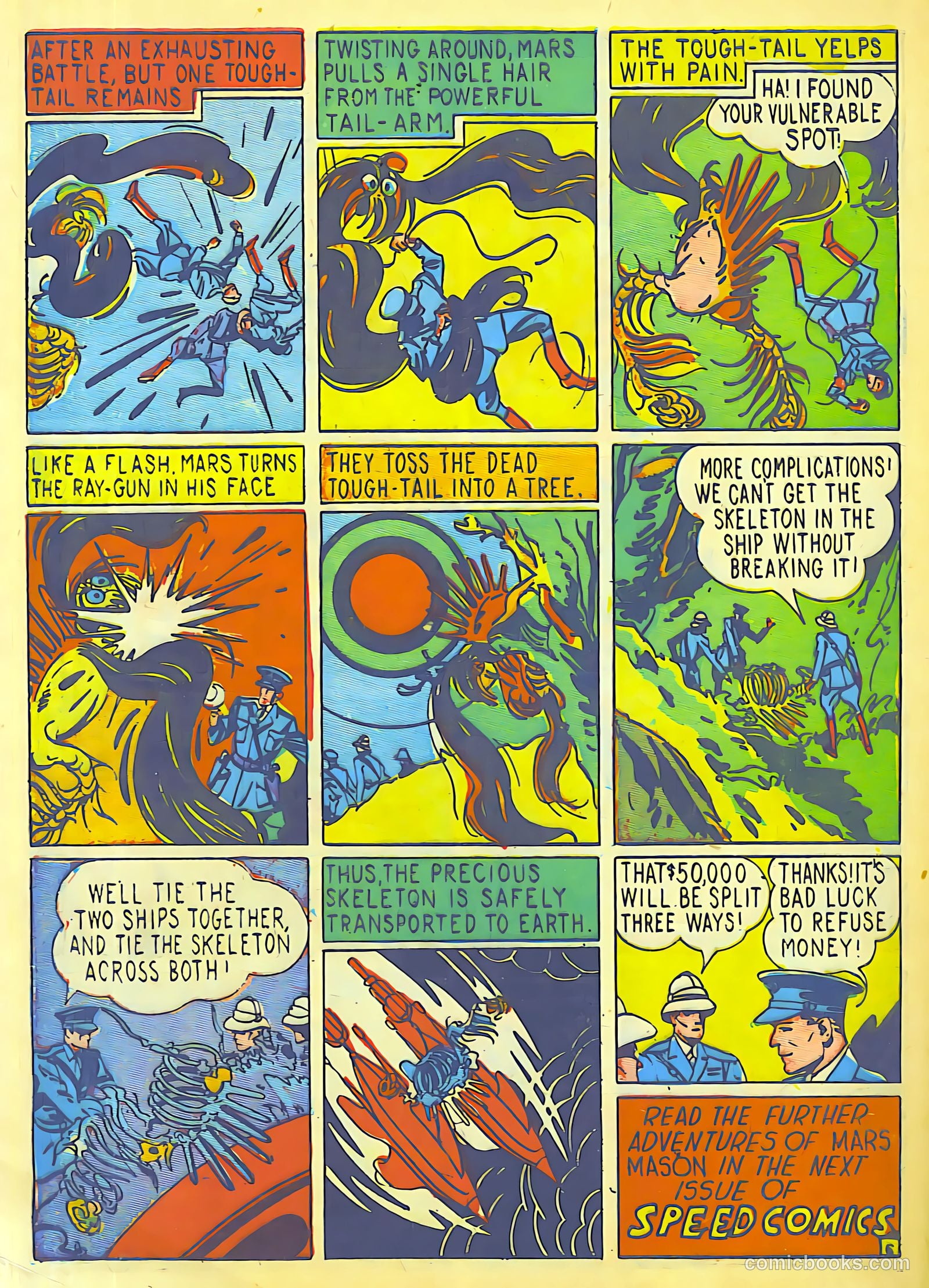Speed Comics #9 — page 61 of 69