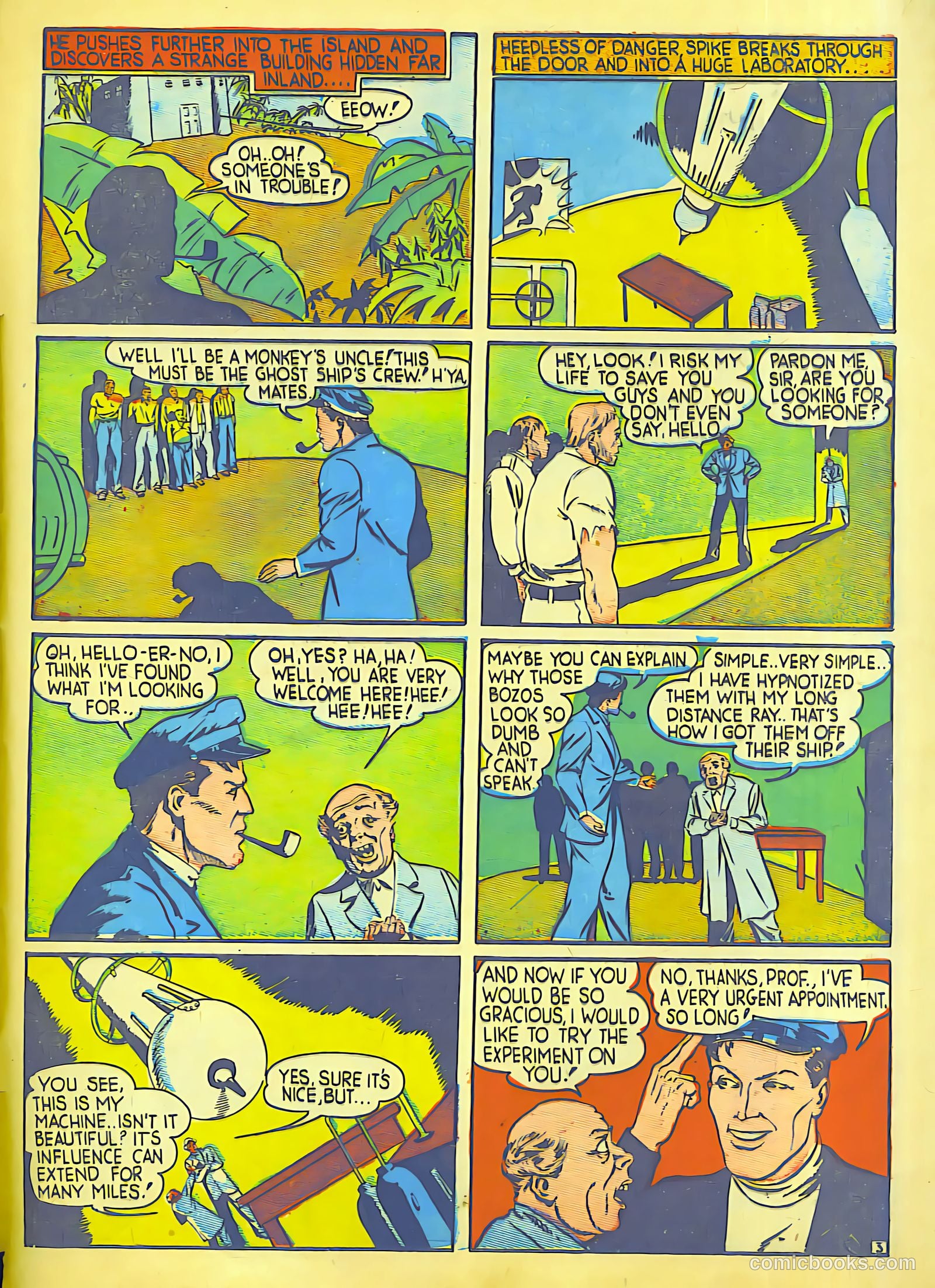 Speed Comics #9 — page 64 of 69