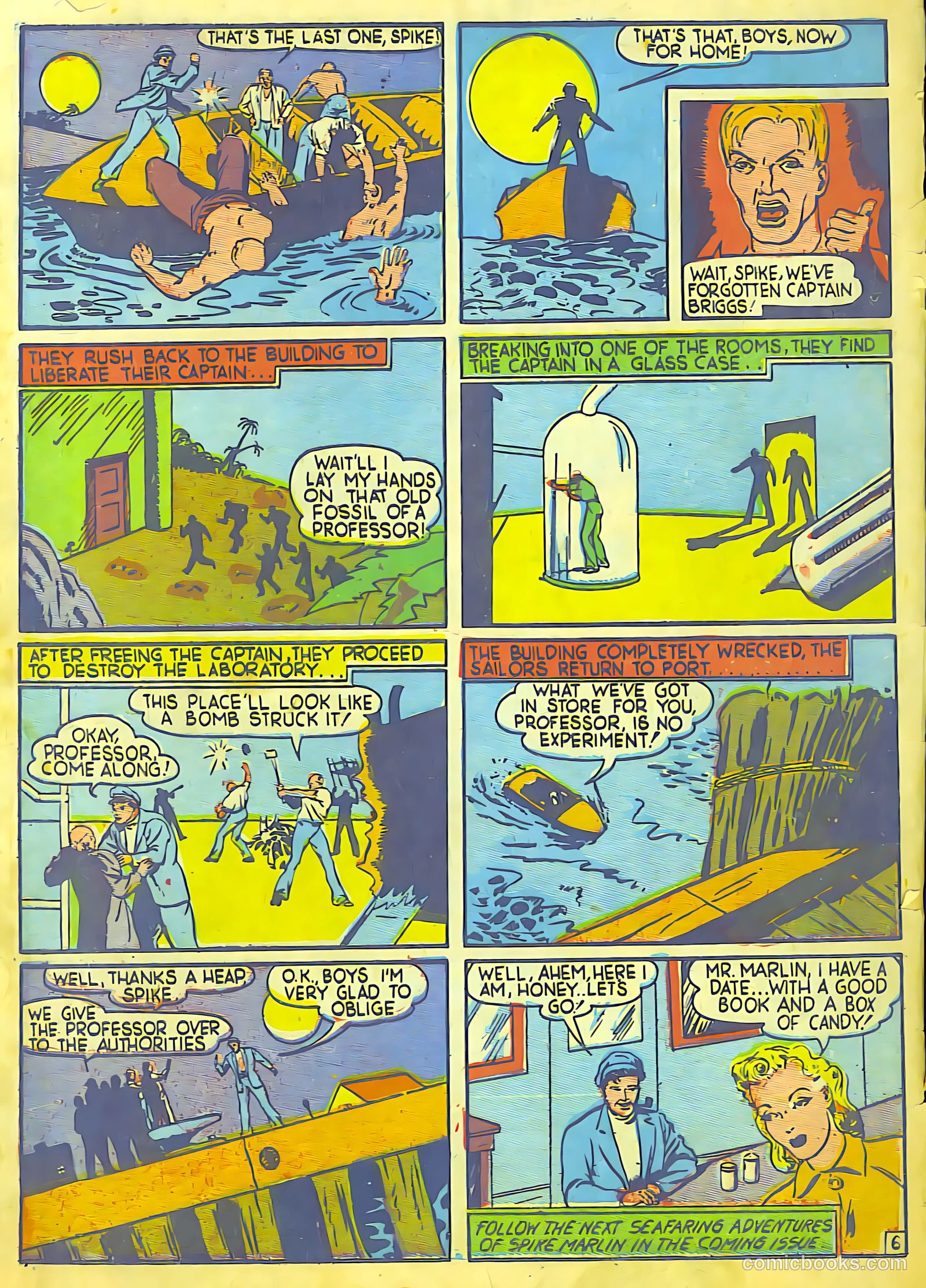 Speed Comics #9 — page 67 of 69
