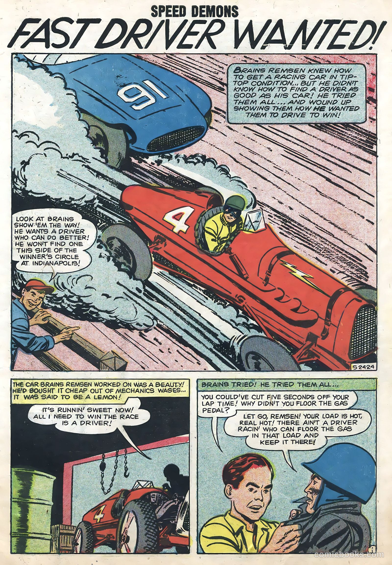 Speed Demons #10 — page 3 of 36