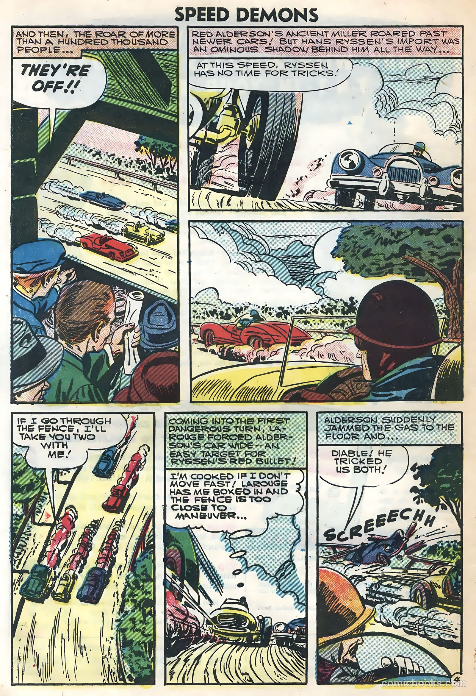 Speed Demons #5 — page 32 of 36