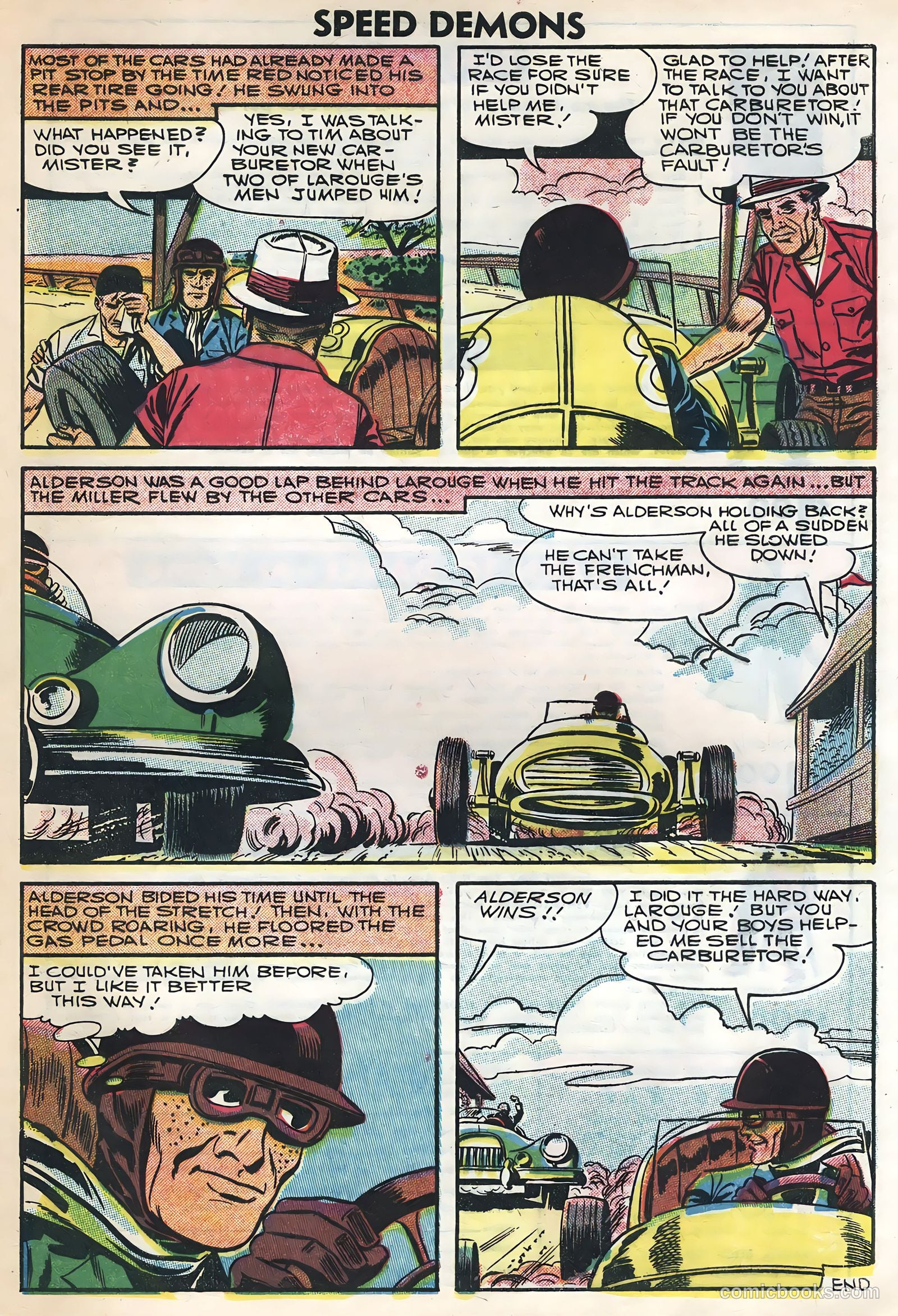 Speed Demons #5 — page 33 of 36