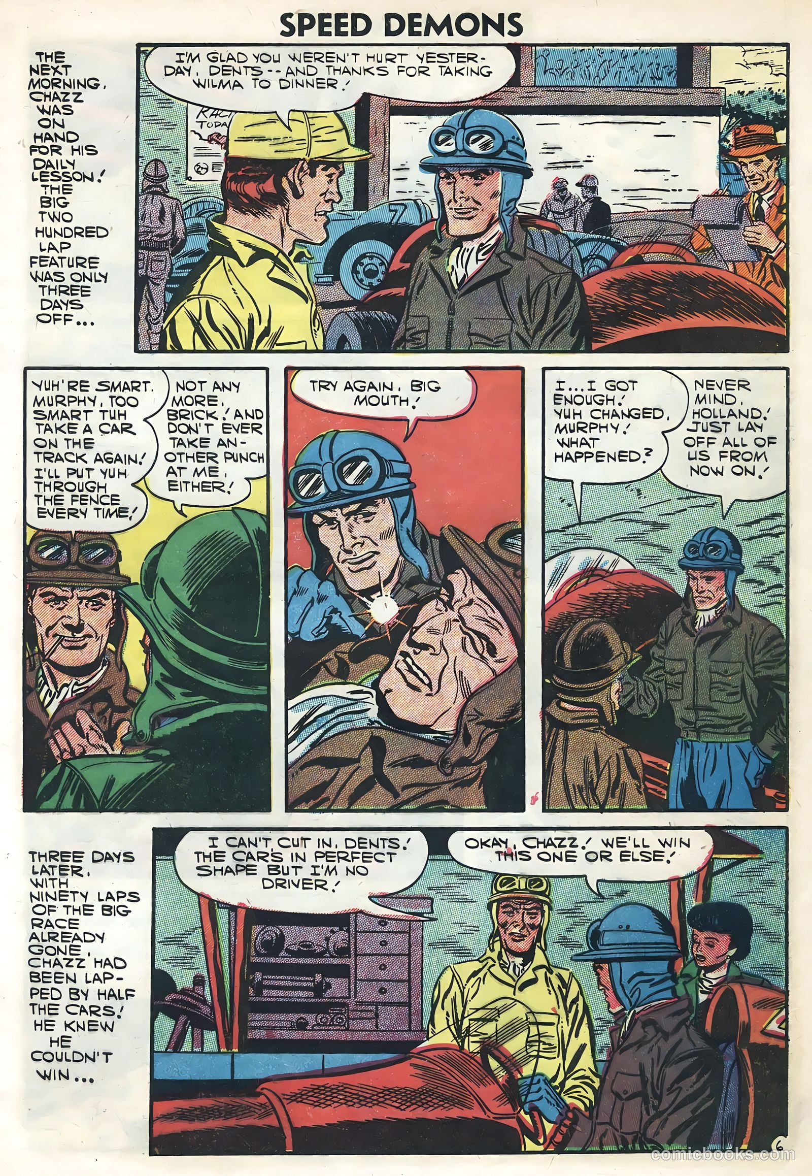 Speed Demons #6 — page 9 of 36